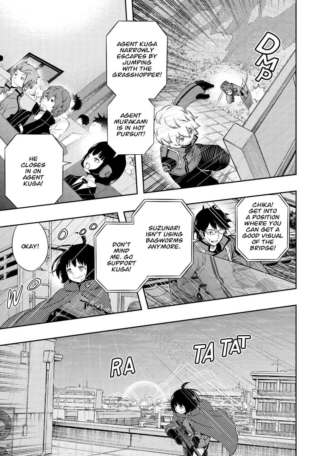 Read World Trigger chapter 101 image 8 on Lezhin