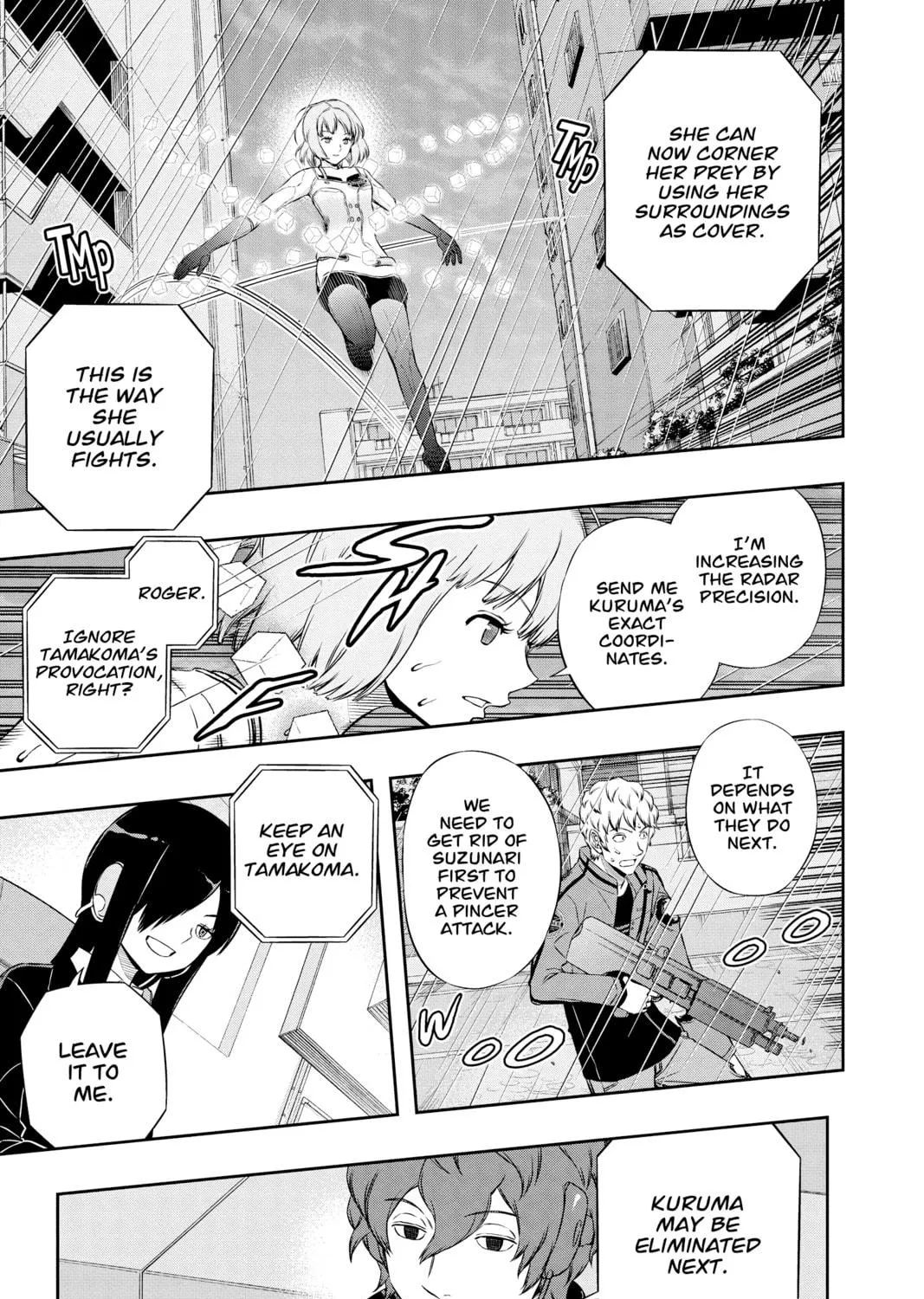 Read World Trigger chapter 102 image 4 on Lezhin