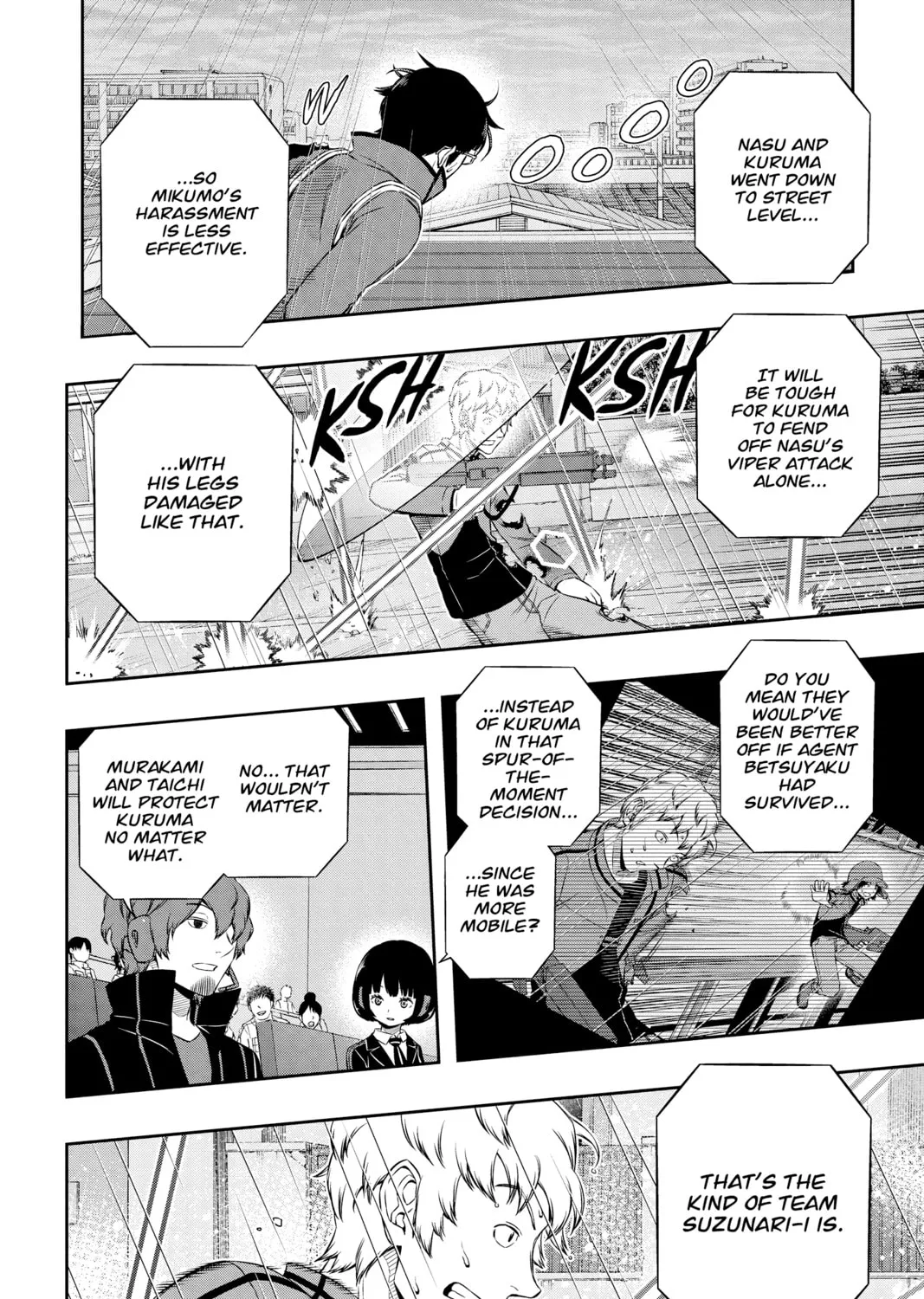 Read World Trigger chapter 102 image 6 on Lezhin