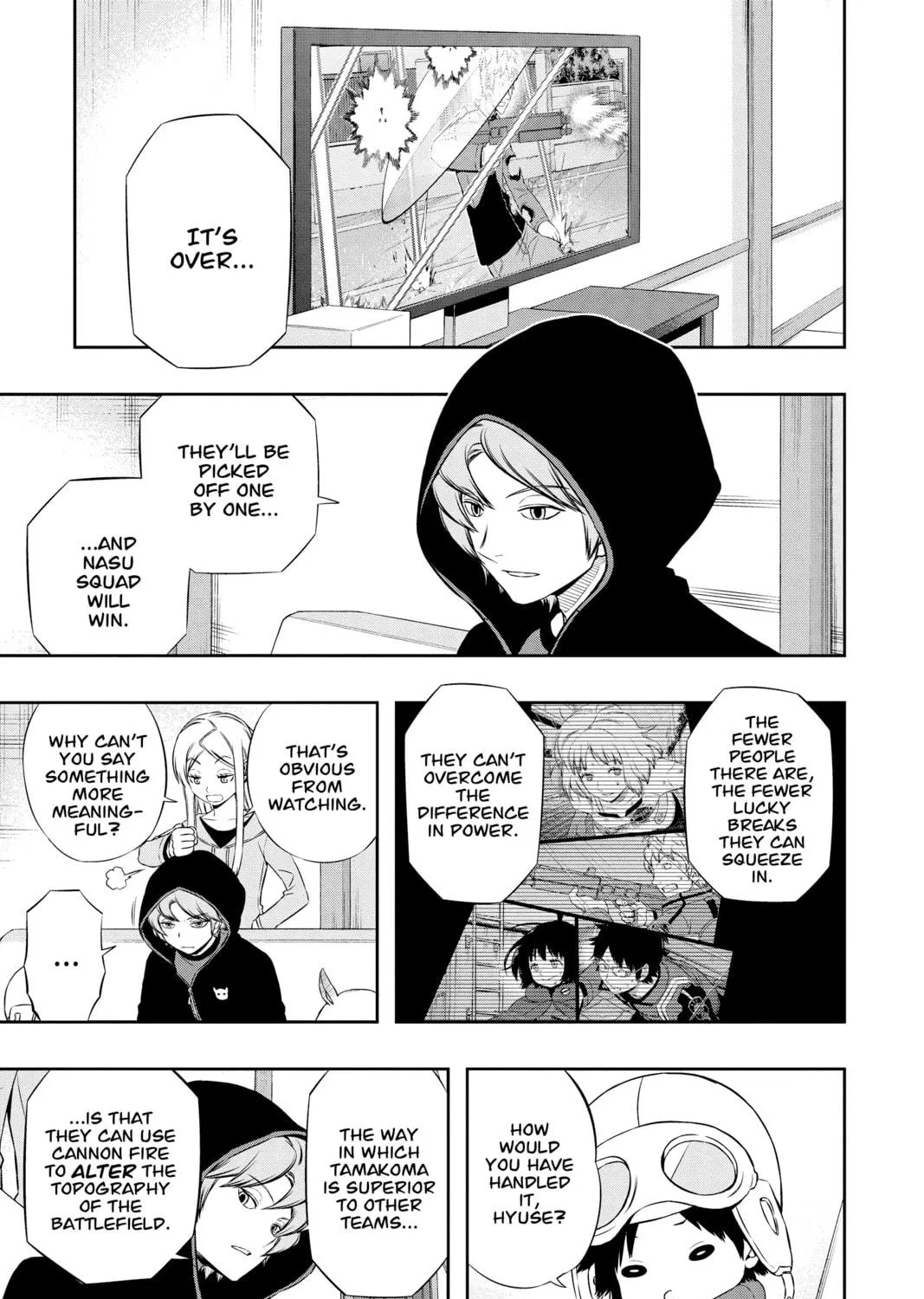 Read World Trigger chapter 102 image 8 on Lezhin