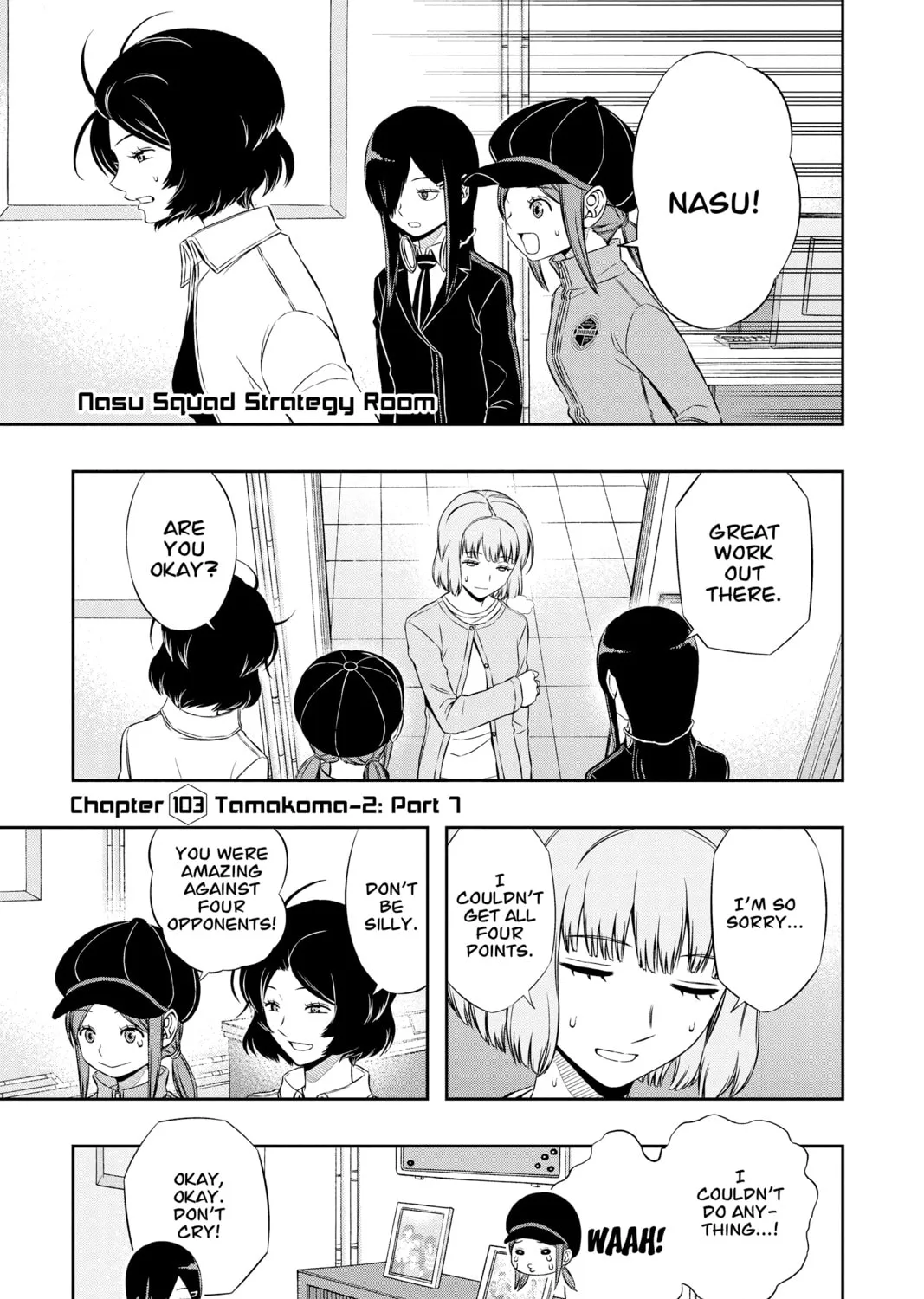 Read World Trigger chapter 103 image 0 on Lezhin