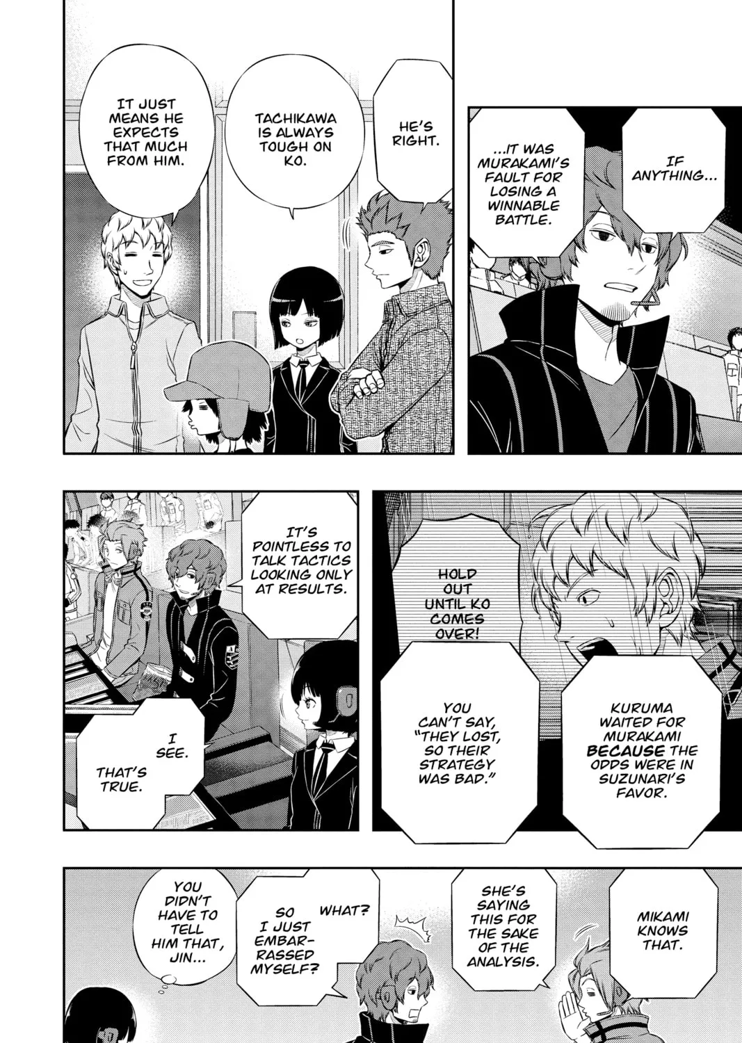 Read World Trigger chapter 103 image 14 on Lezhin