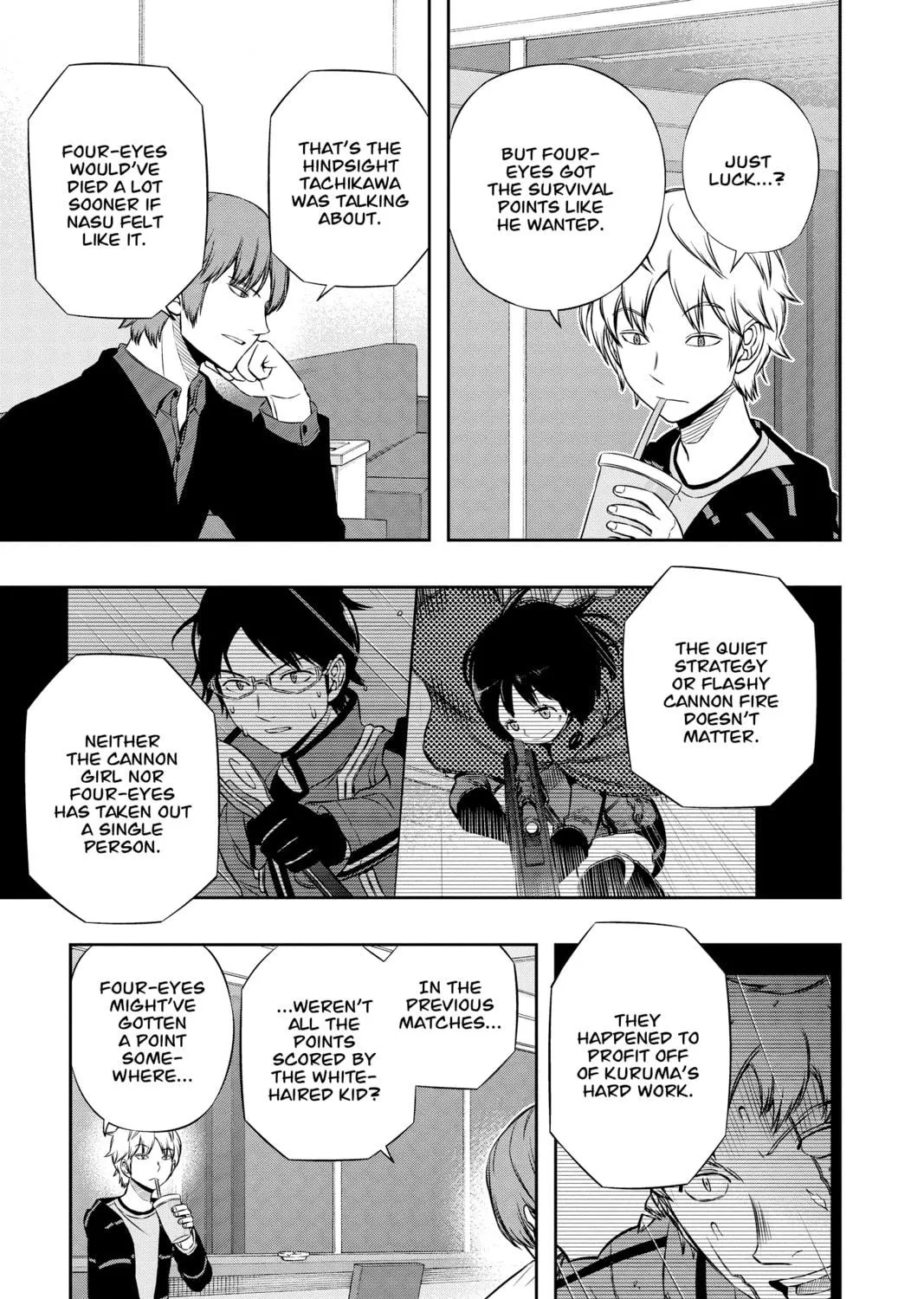 Read World Trigger chapter 103 image 28 on Lezhin