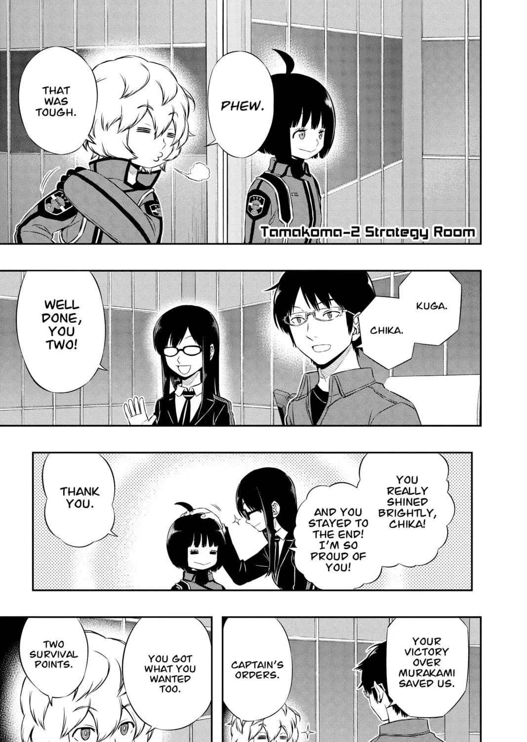 Read World Trigger chapter 103 image 4 on Lezhin