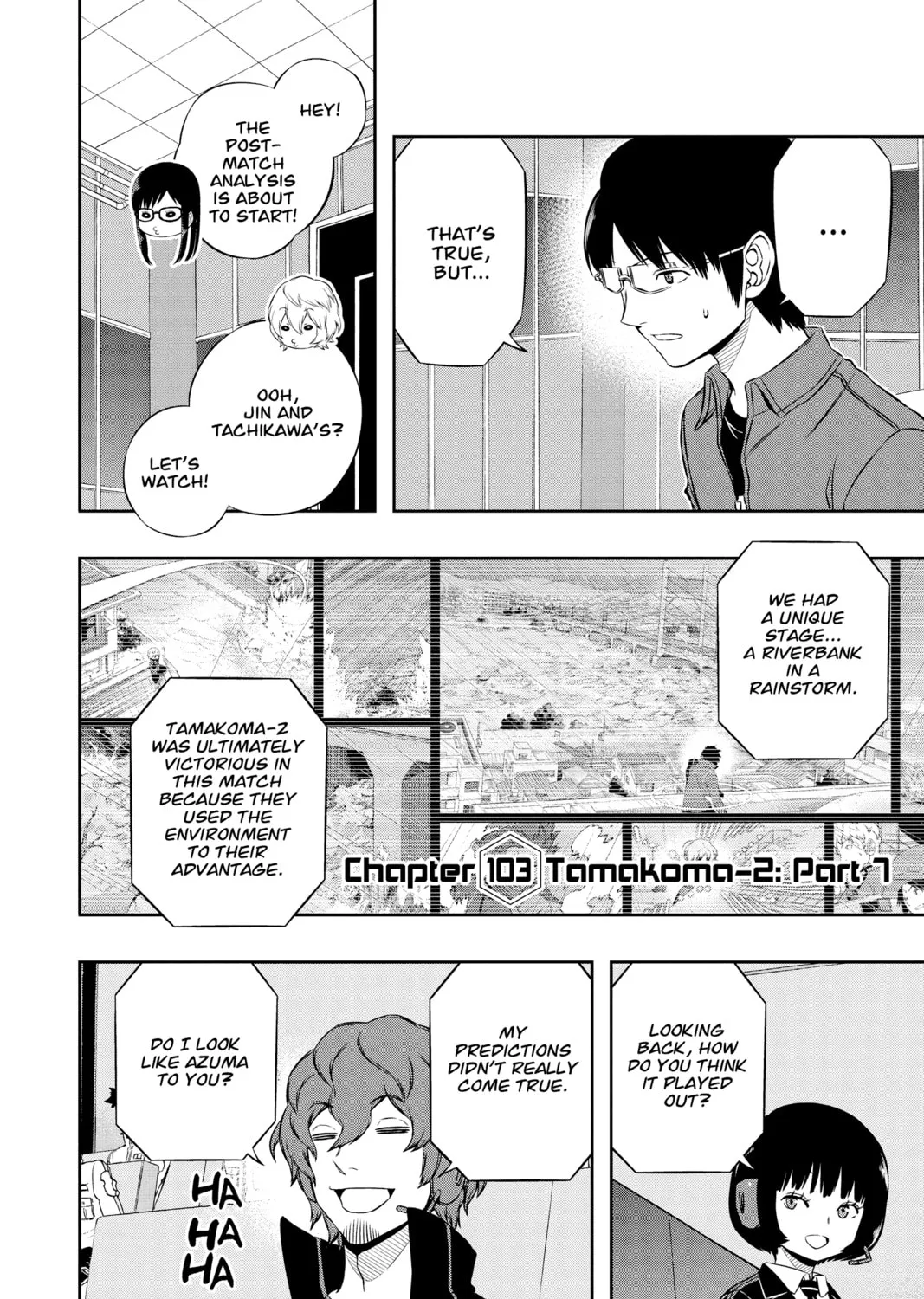 Read World Trigger chapter 103 image 6 on Lezhin