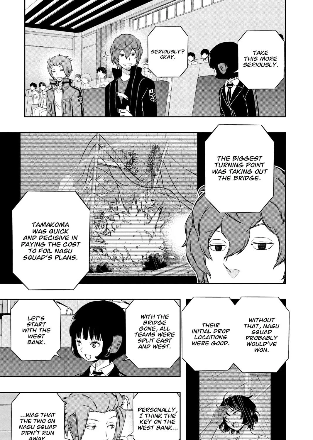 Read World Trigger chapter 103 image 8 on Lezhin
