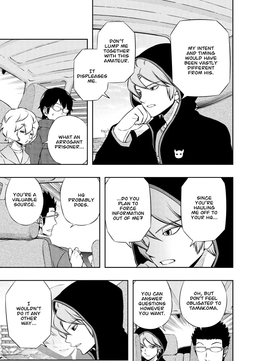 Read World Trigger chapter 104 image 12 on Lezhin