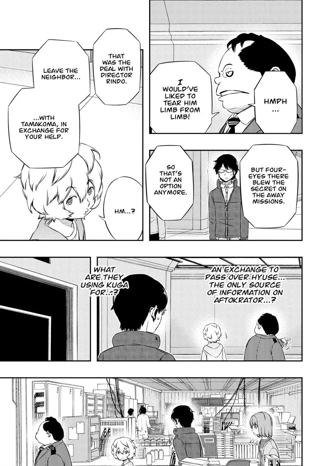 Read World Trigger chapter 104 image 32 on Lezhin