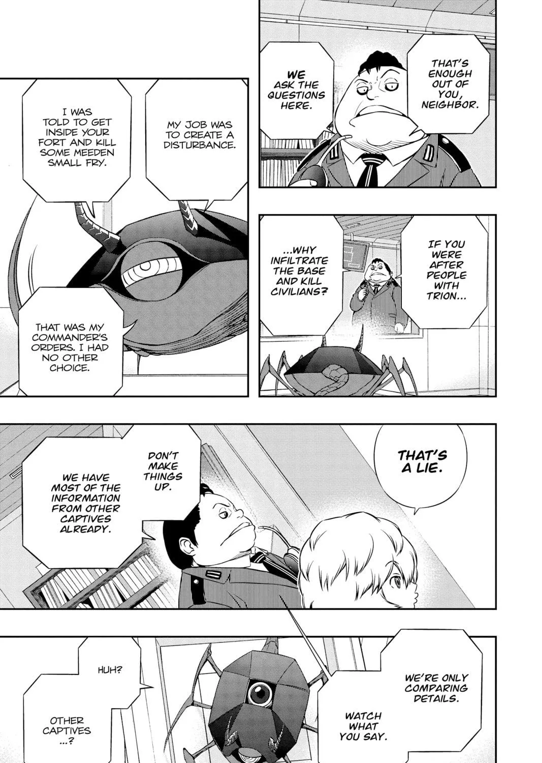 Read World Trigger chapter 105 image 16 on Lezhin