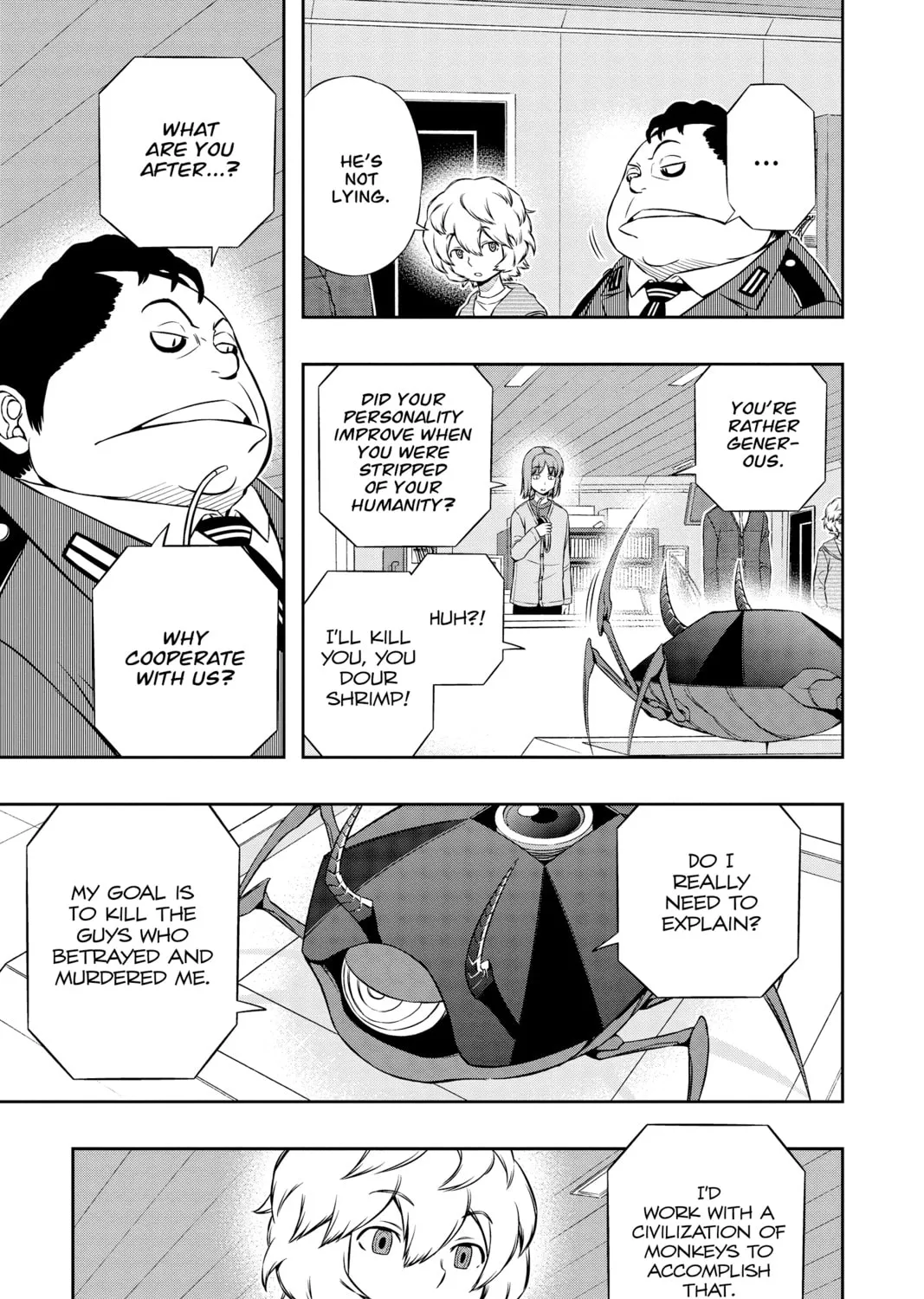 Read World Trigger chapter 105 image 20 on Lezhin