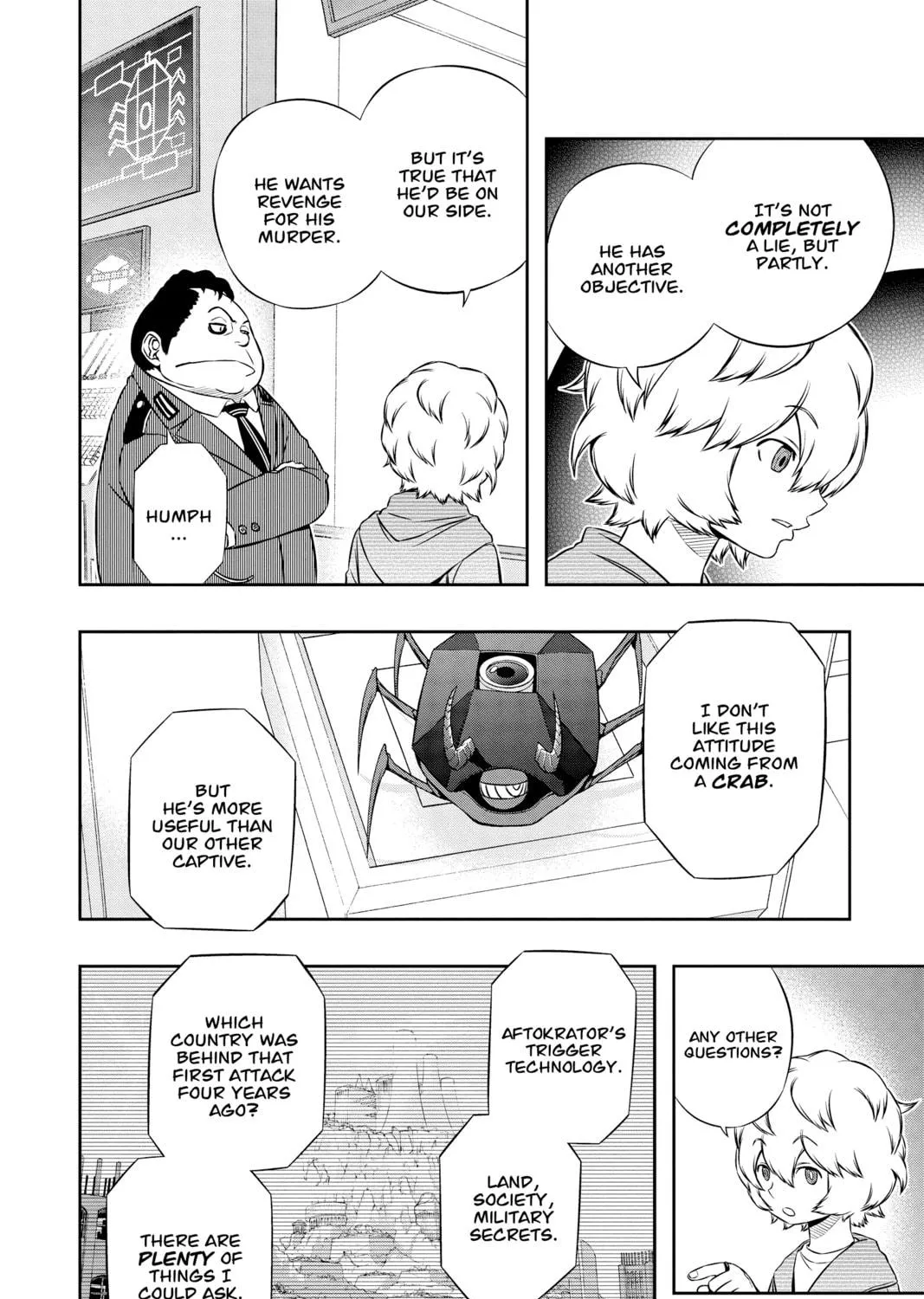 Read World Trigger chapter 105 image 22 on Lezhin
