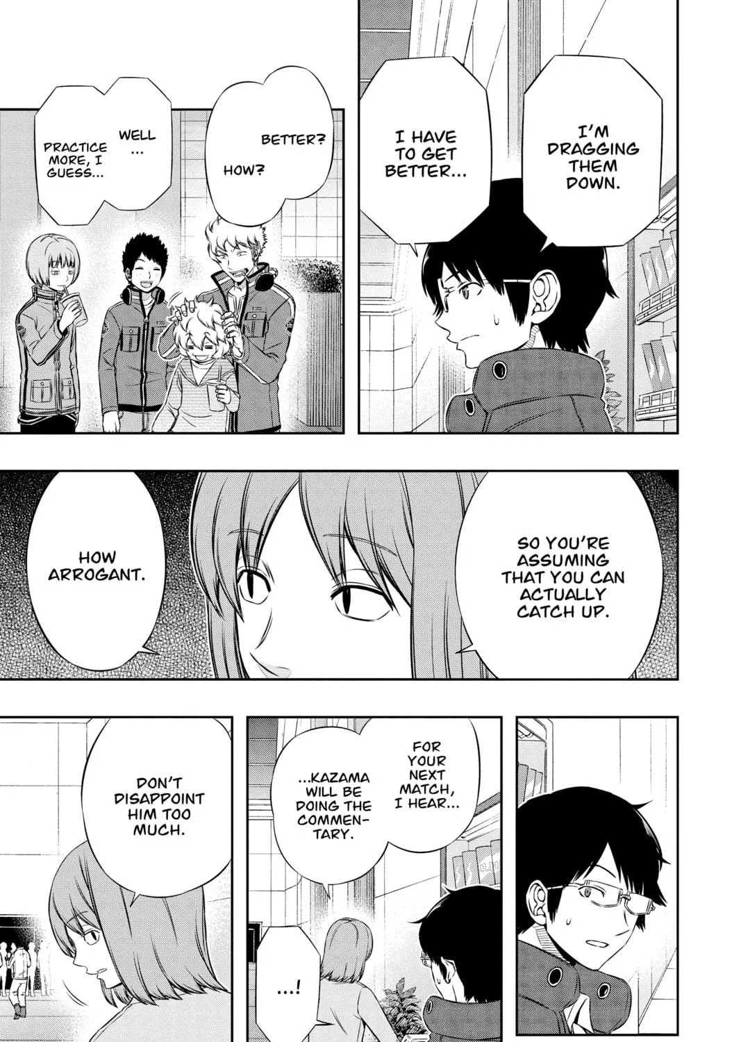 Read World Trigger chapter 105 image 28 on Lezhin