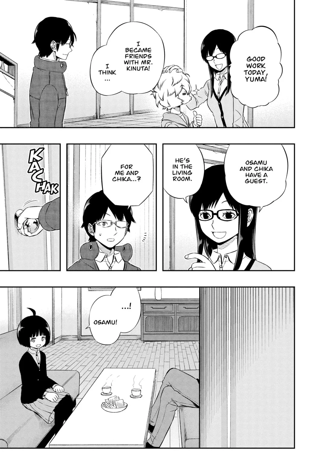 Read World Trigger chapter 105 image 32 on Lezhin