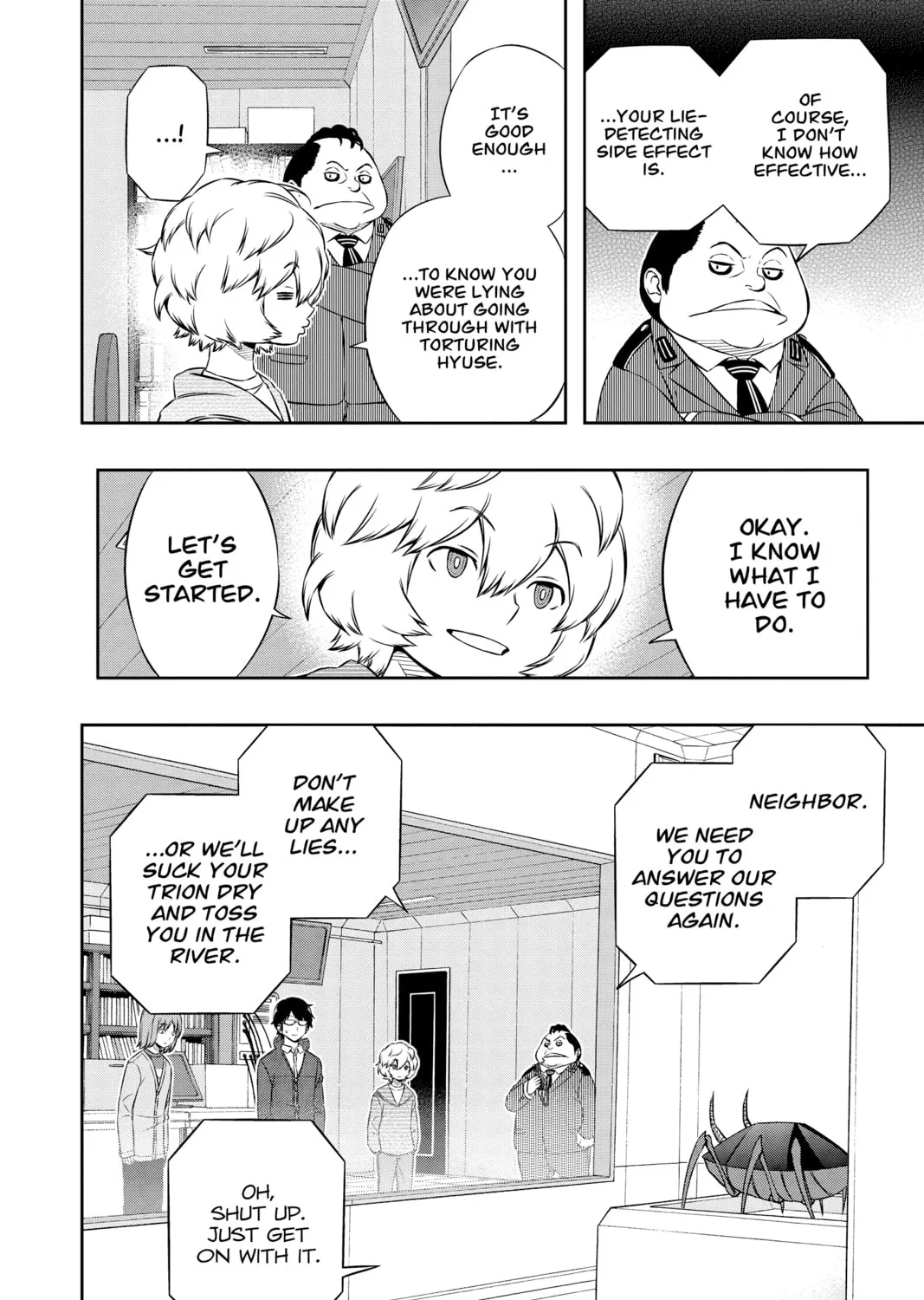Read World Trigger chapter 105 image 6 on Lezhin