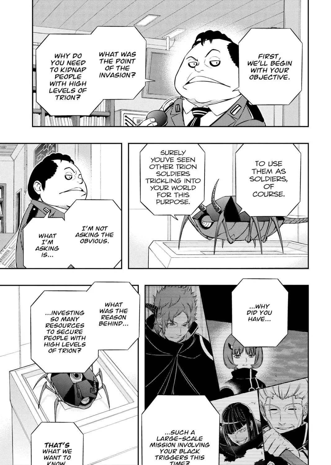 Read World Trigger chapter 105 image 8 on Lezhin