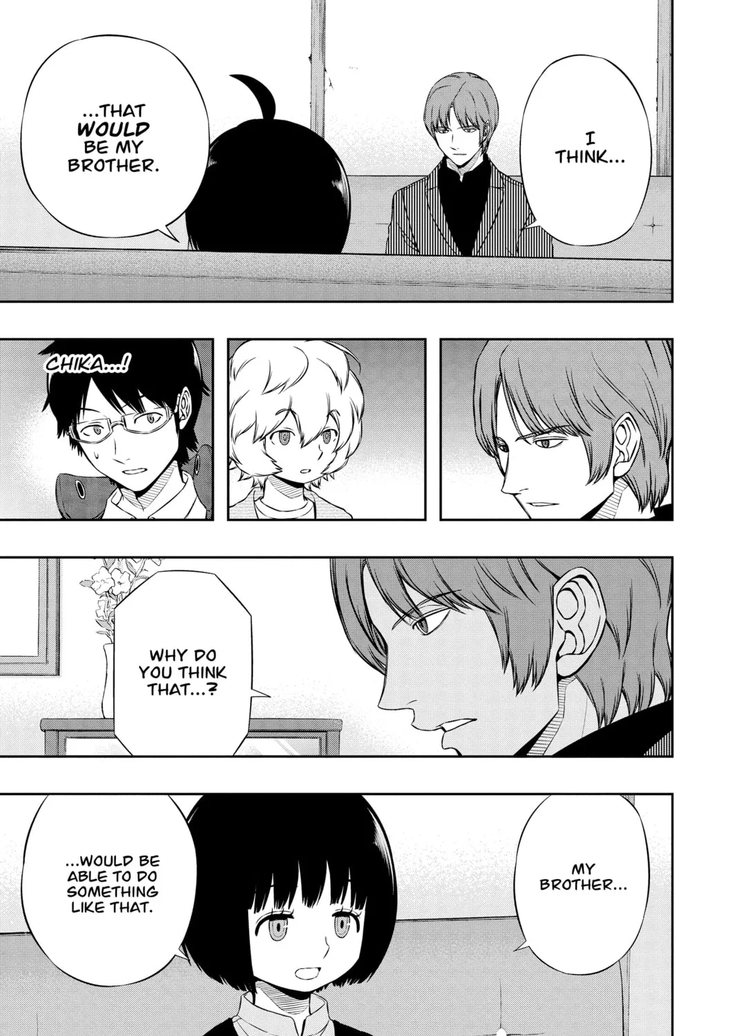Read World Trigger chapter 106 image 12 on Lezhin