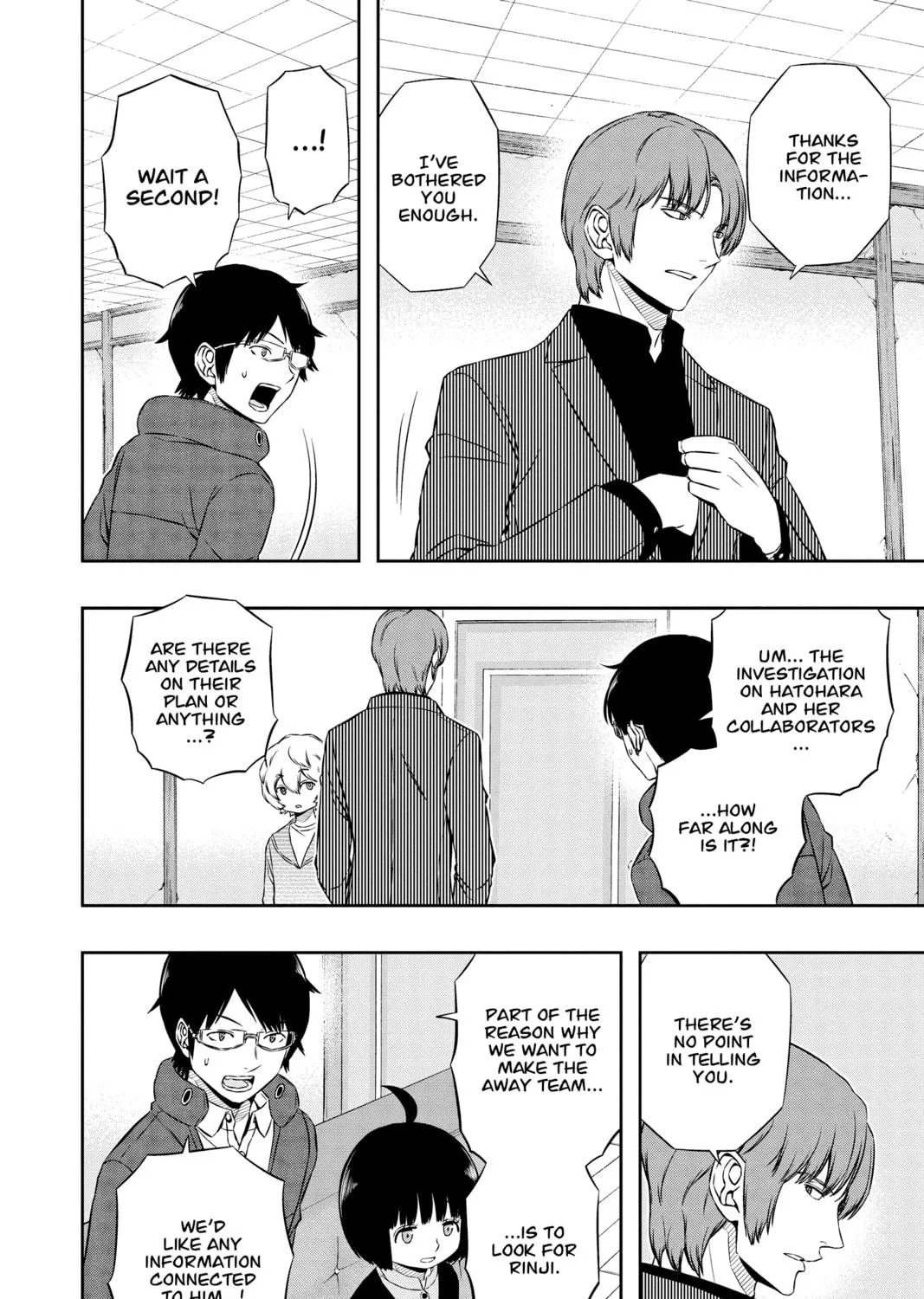 Read World Trigger chapter 106 image 18 on Lezhin