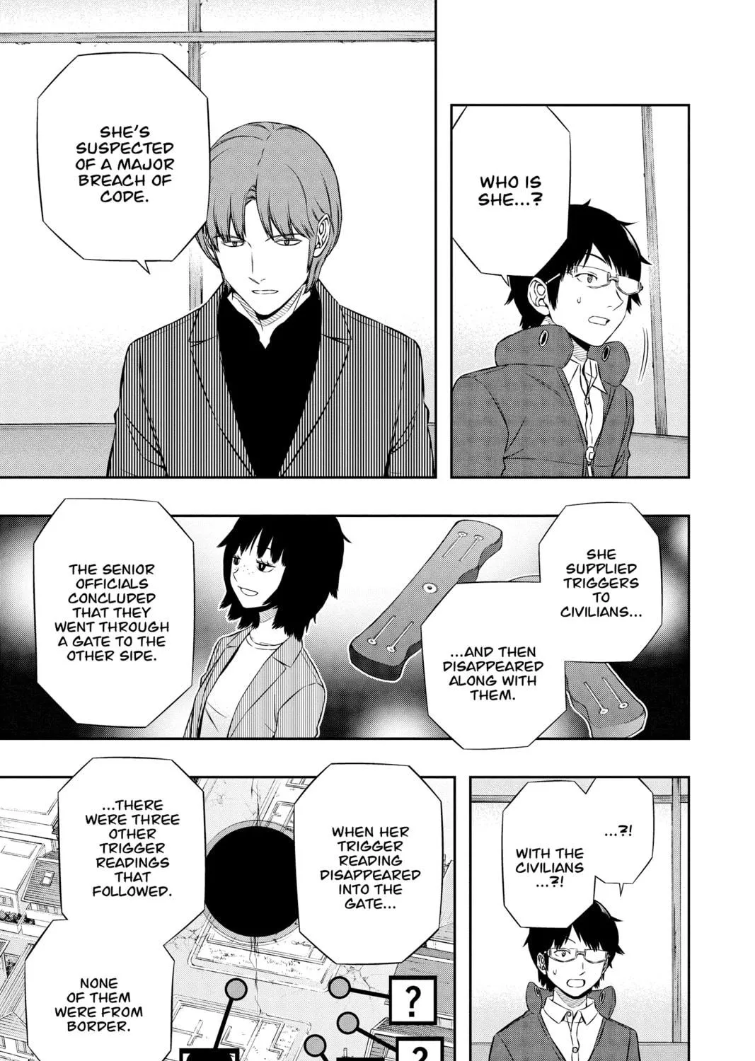 Read World Trigger chapter 106 image 4 on Lezhin