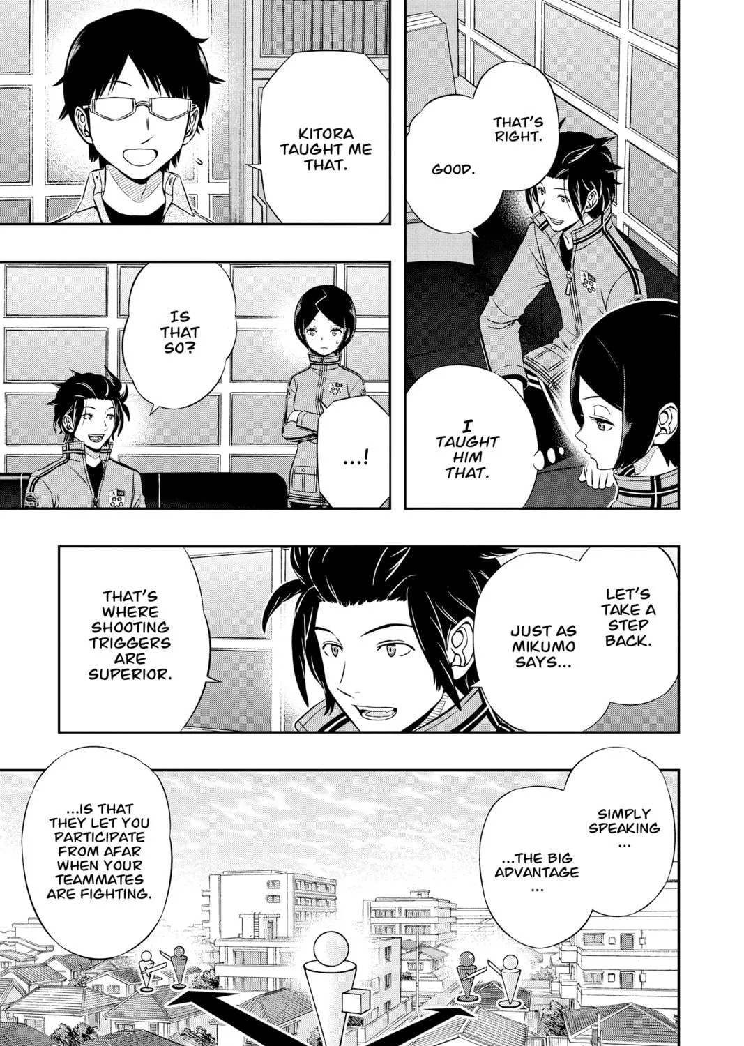 Read World Trigger chapter 107 image 16 on Lezhin