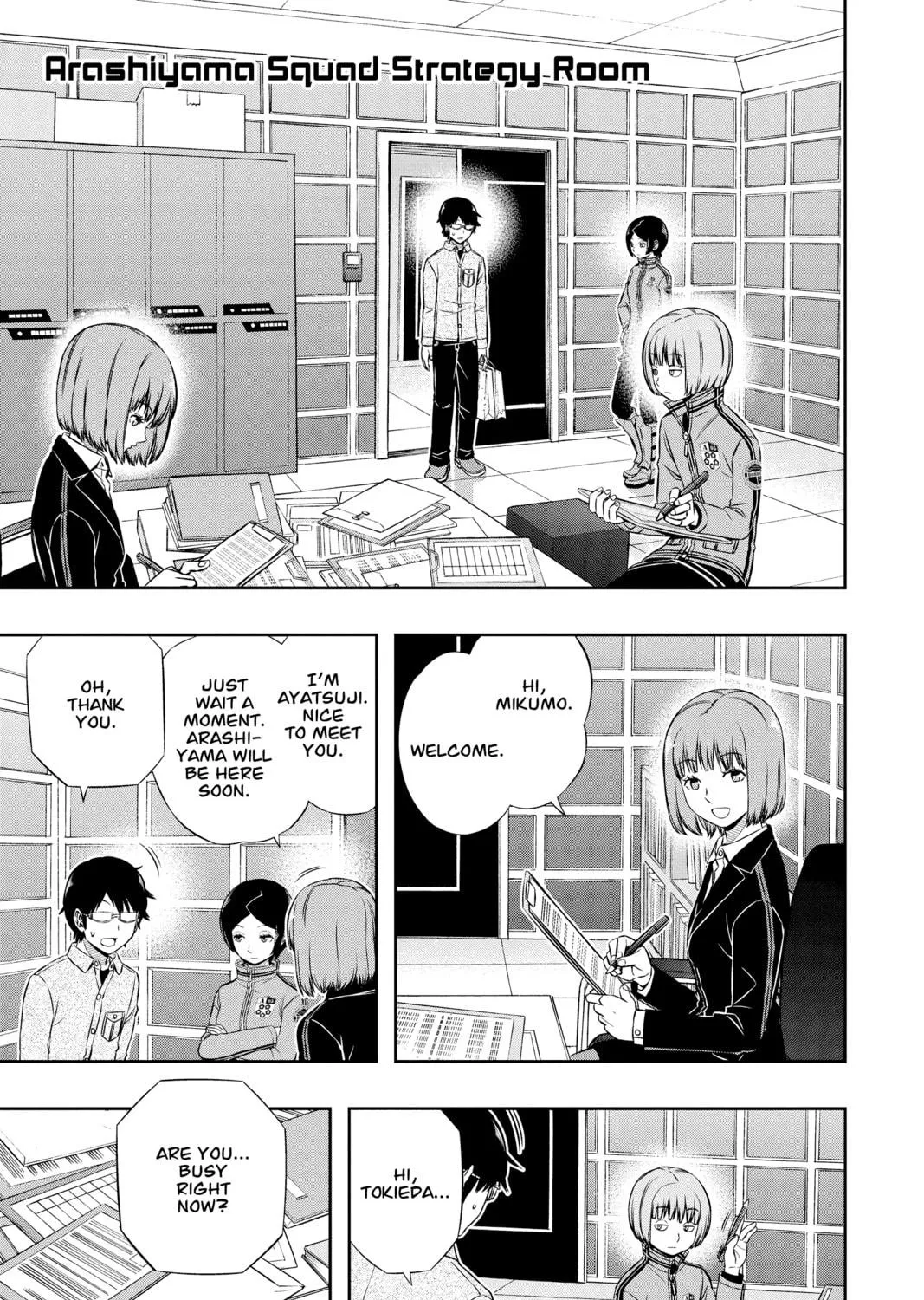 Read World Trigger chapter 107 image 4 on Lezhin