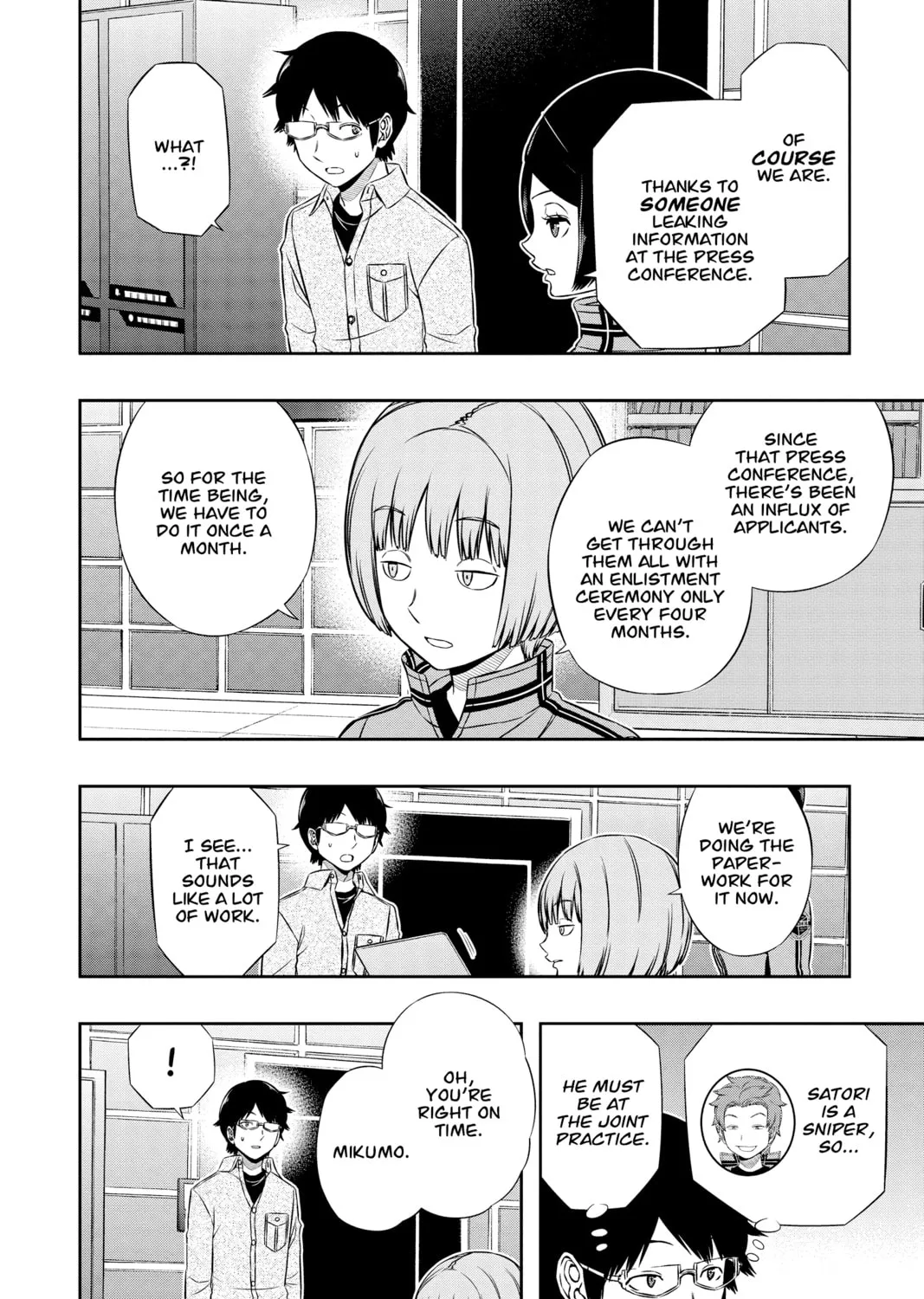 Read World Trigger chapter 107 image 6 on Lezhin