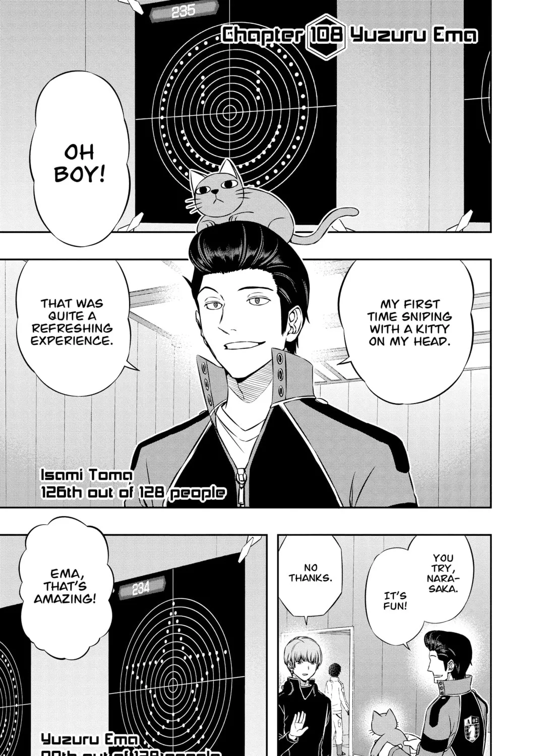 Read World Trigger chapter 108 image 0 on Lezhin