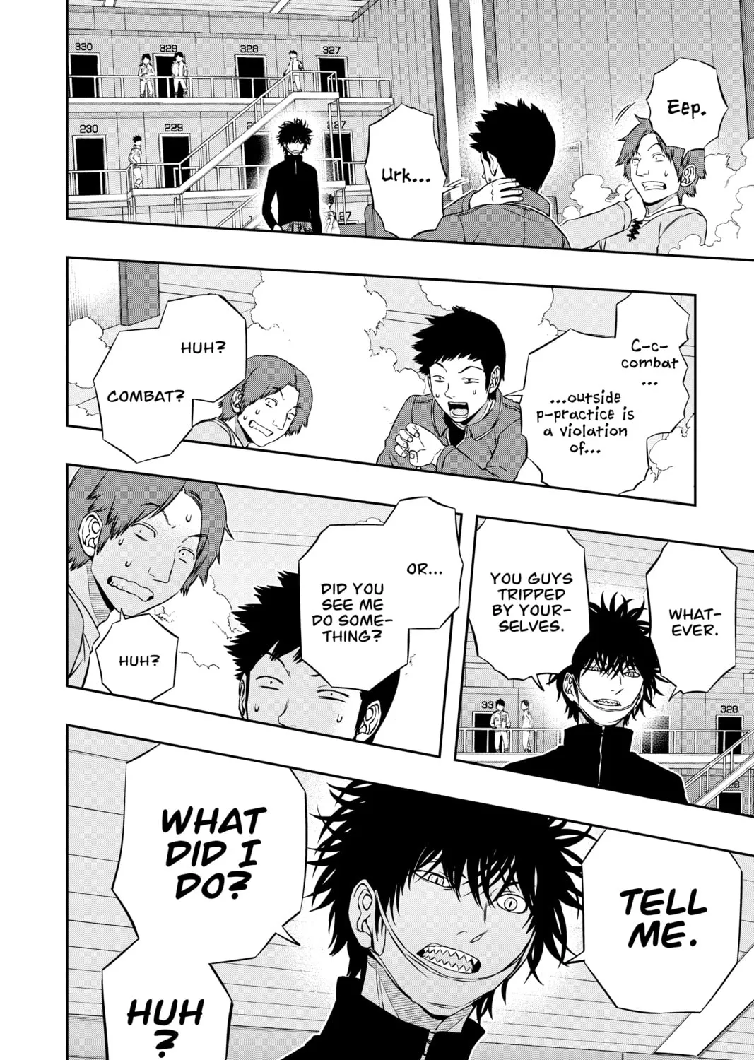 Read World Trigger chapter 108 image 32 on Lezhin