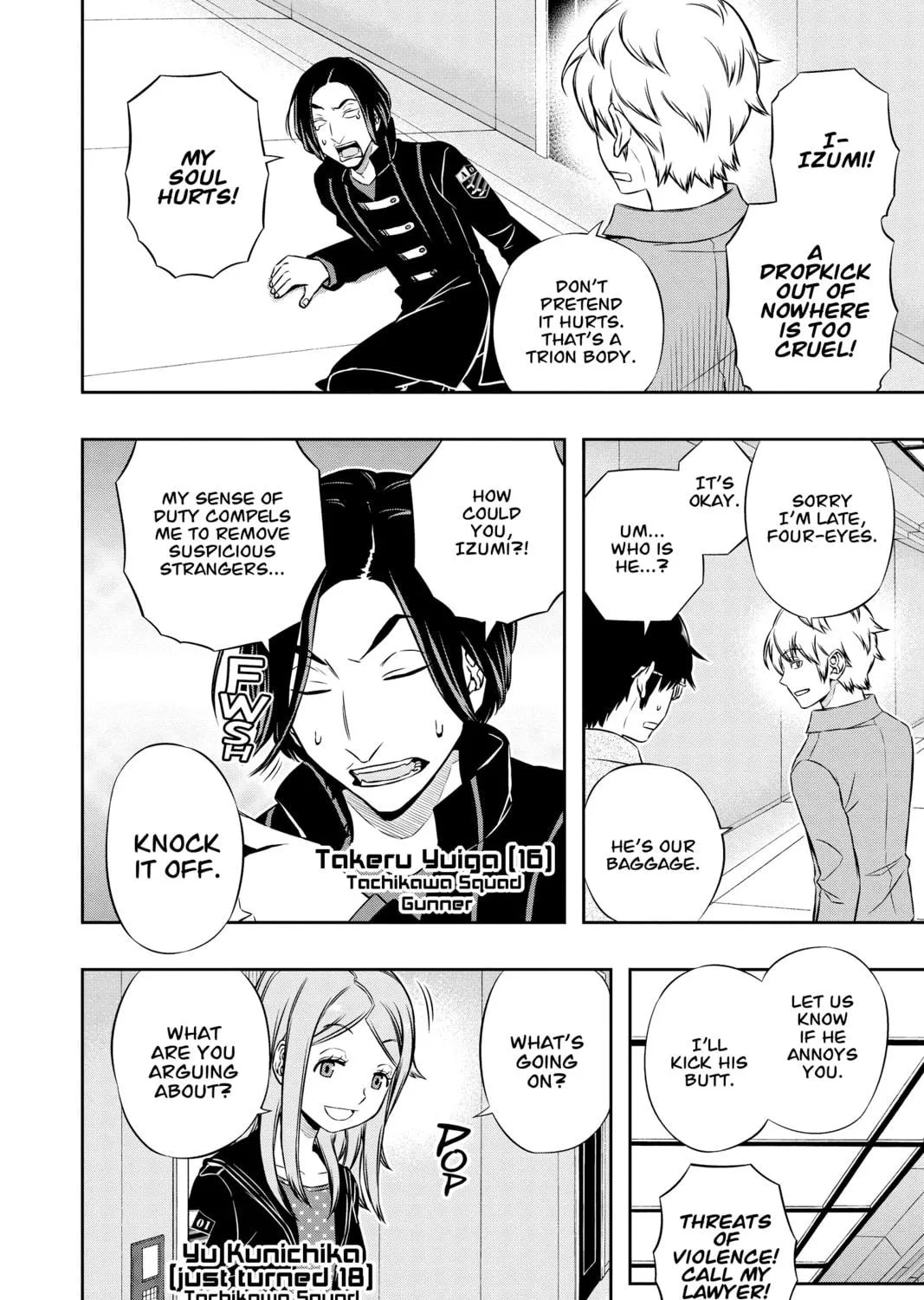 Read World Trigger chapter 109 image 22 on Lezhin