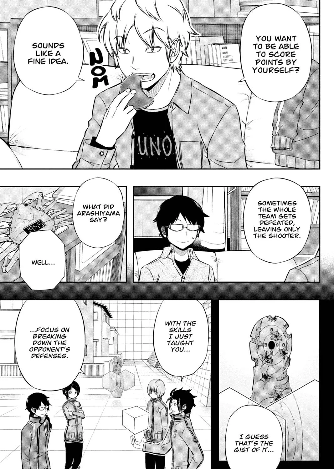 Read World Trigger chapter 109 image 28 on Lezhin