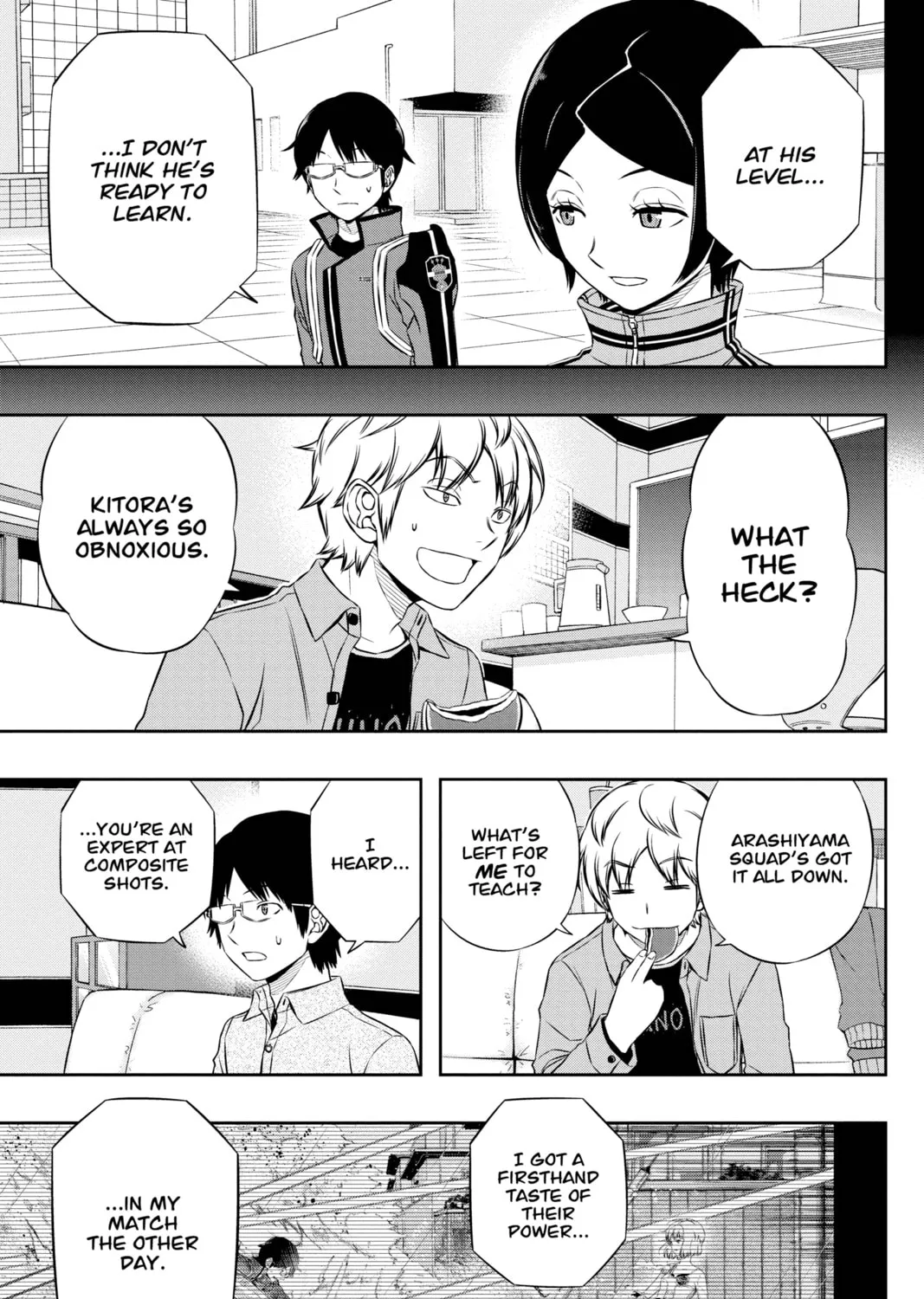 Read World Trigger chapter 109 image 32 on Lezhin