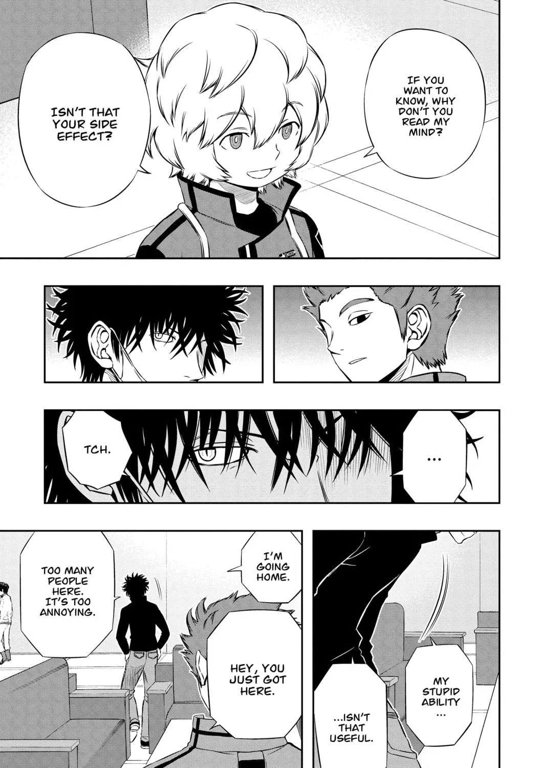 Read World Trigger chapter 109 image 8 on Lezhin