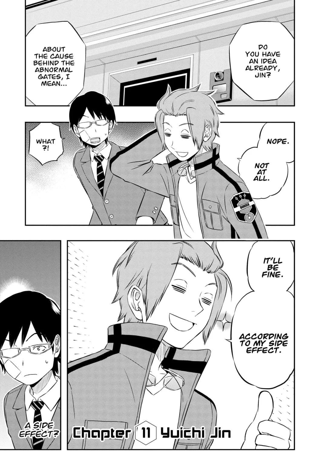 Read World Trigger chapter 11 image 0 on Lezhin