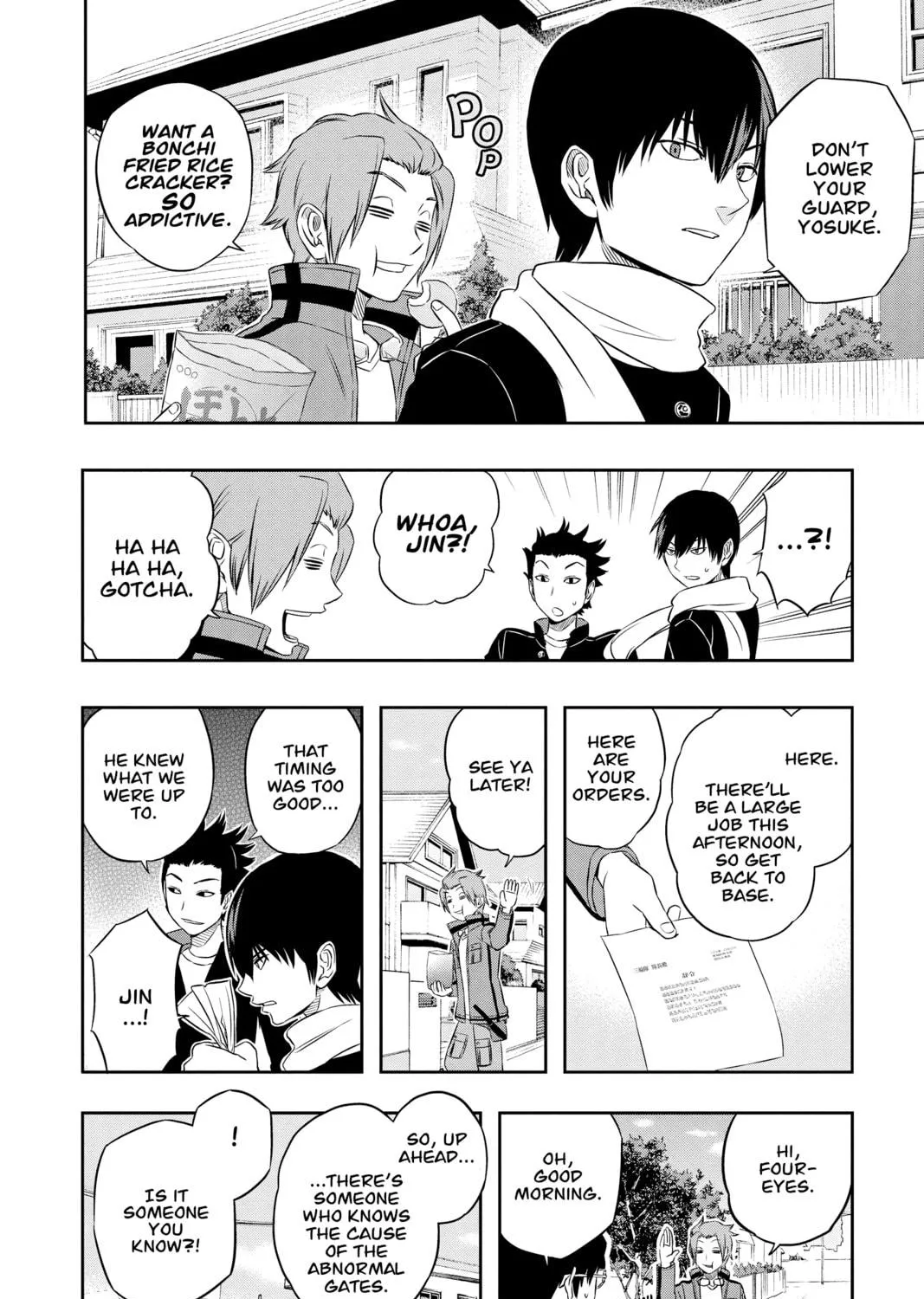 Read World Trigger chapter 11 image 10 on Lezhin