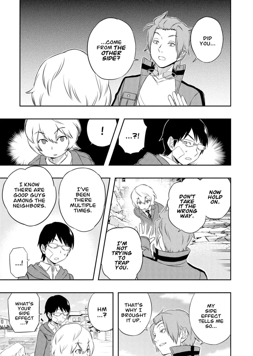Read World Trigger chapter 11 image 16 on Lezhin