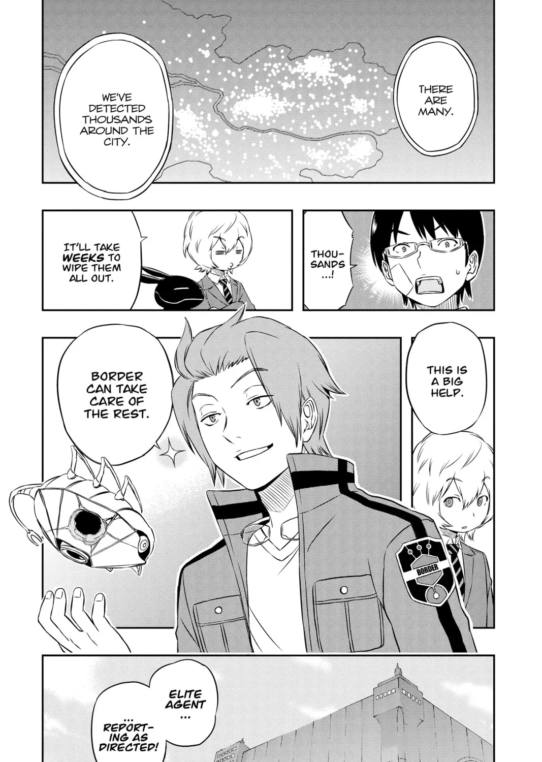 Read World Trigger chapter 11 image 24 on Lezhin