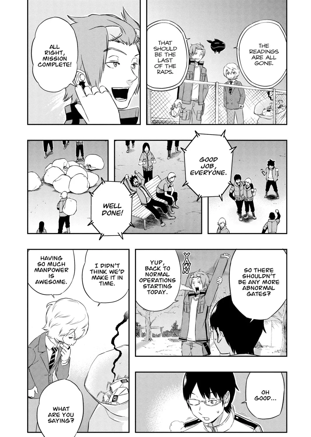 Read World Trigger chapter 11 image 30 on Lezhin