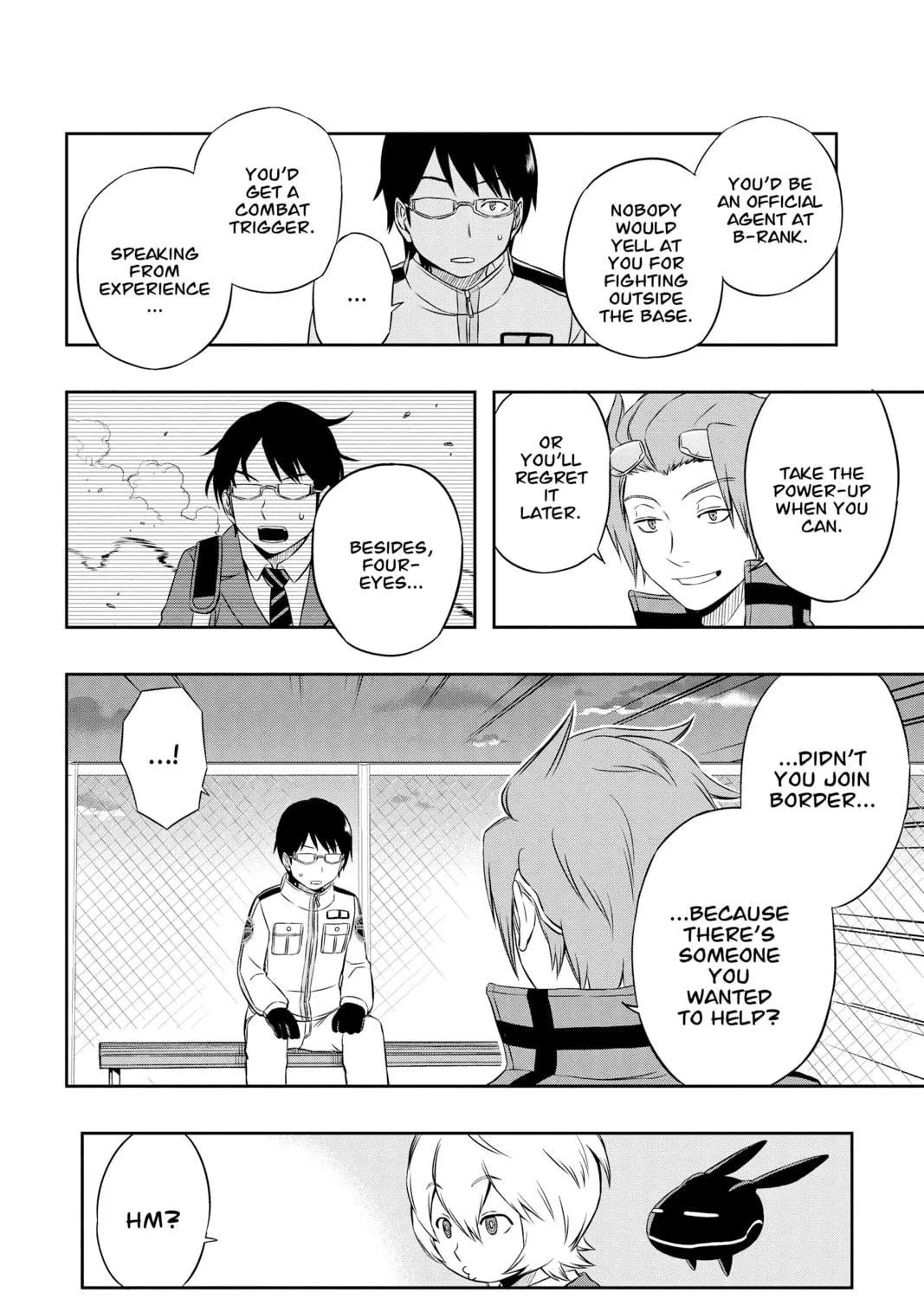 Read World Trigger chapter 11 image 34 on Lezhin