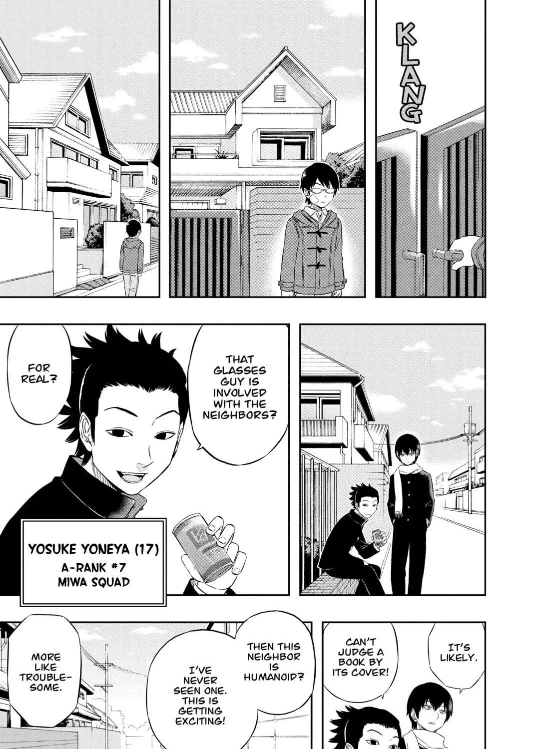 Read World Trigger chapter 11 image 8 on Lezhin