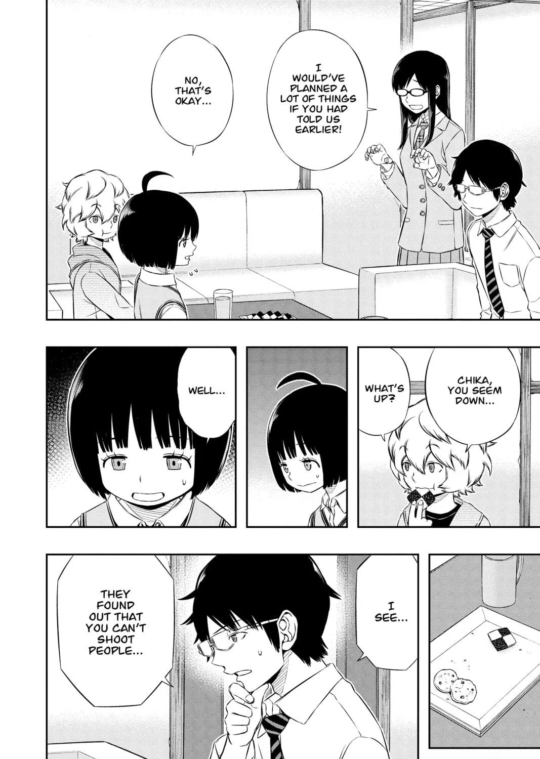 Read World Trigger chapter 110 image 10 on Lezhin
