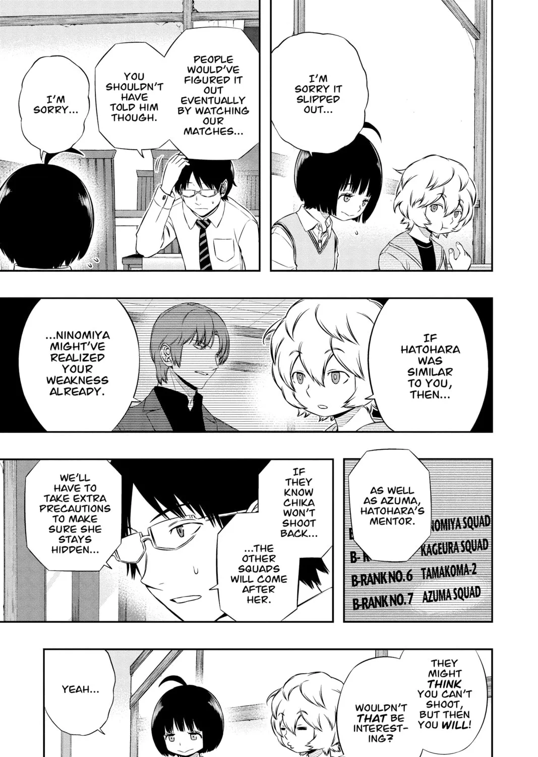 Read World Trigger chapter 110 image 12 on Lezhin