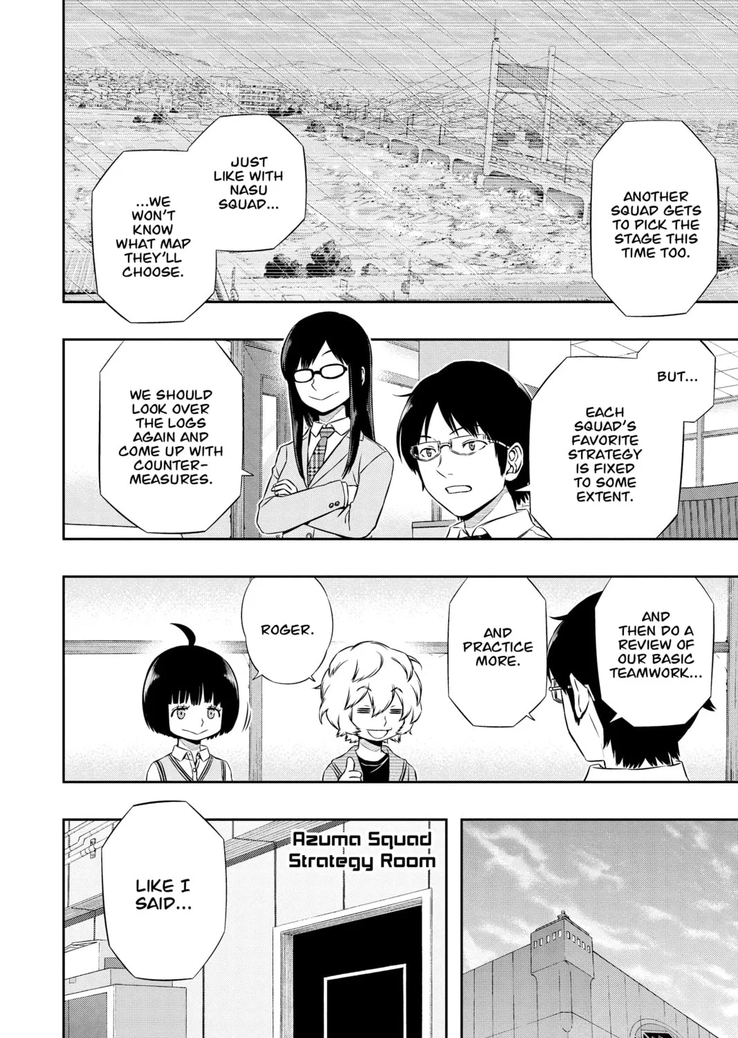 Read World Trigger chapter 110 image 14 on Lezhin