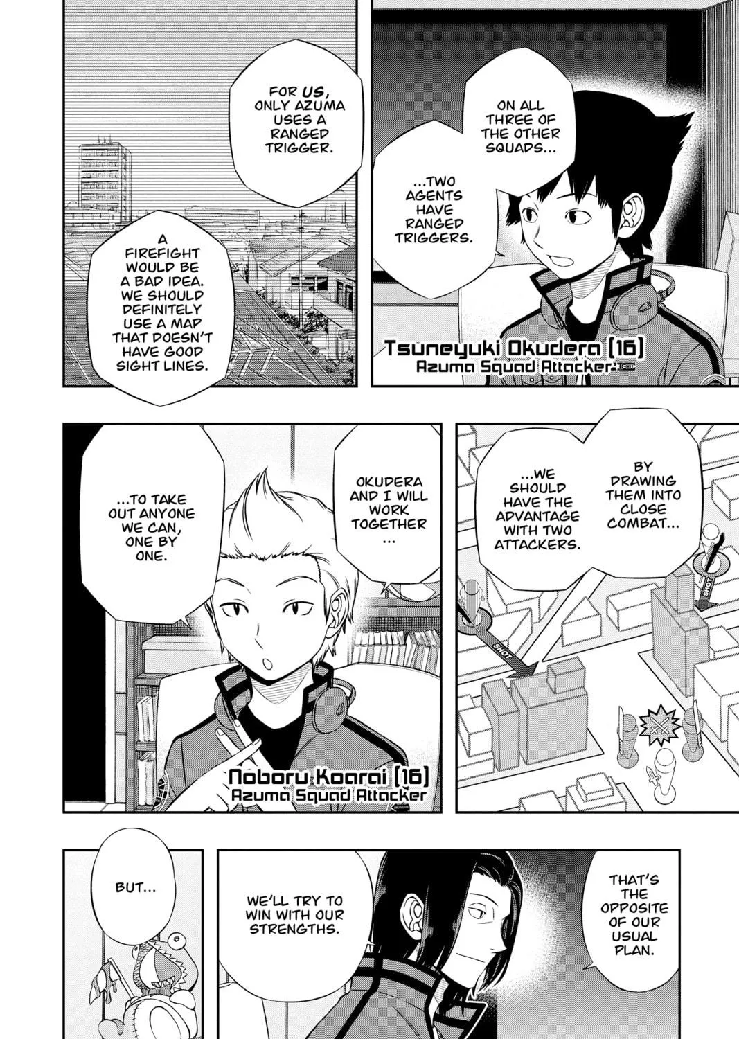 Read World Trigger chapter 110 image 18 on Lezhin