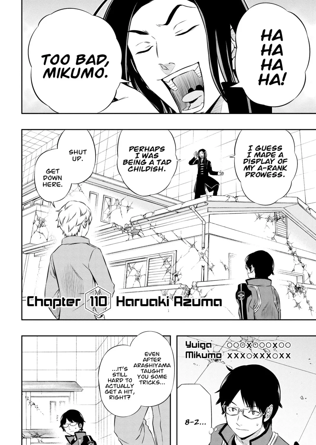 Read World Trigger chapter 110 image 2 on Lezhin