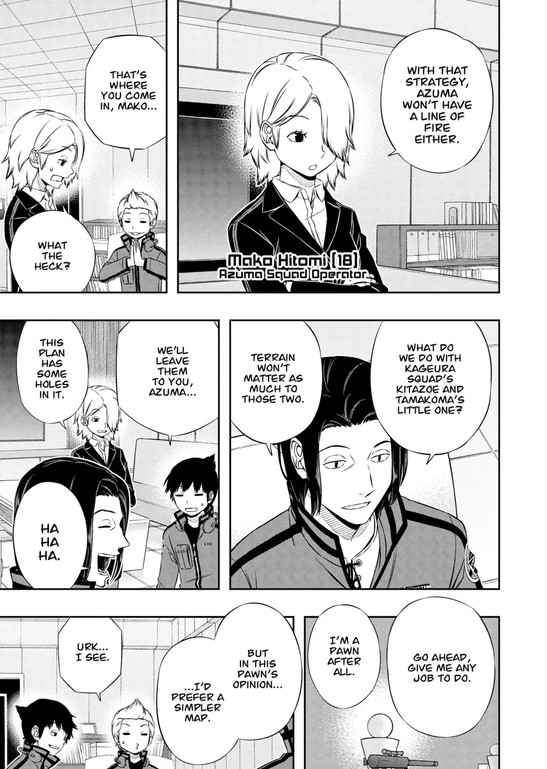 Read World Trigger chapter 110 image 20 on Lezhin