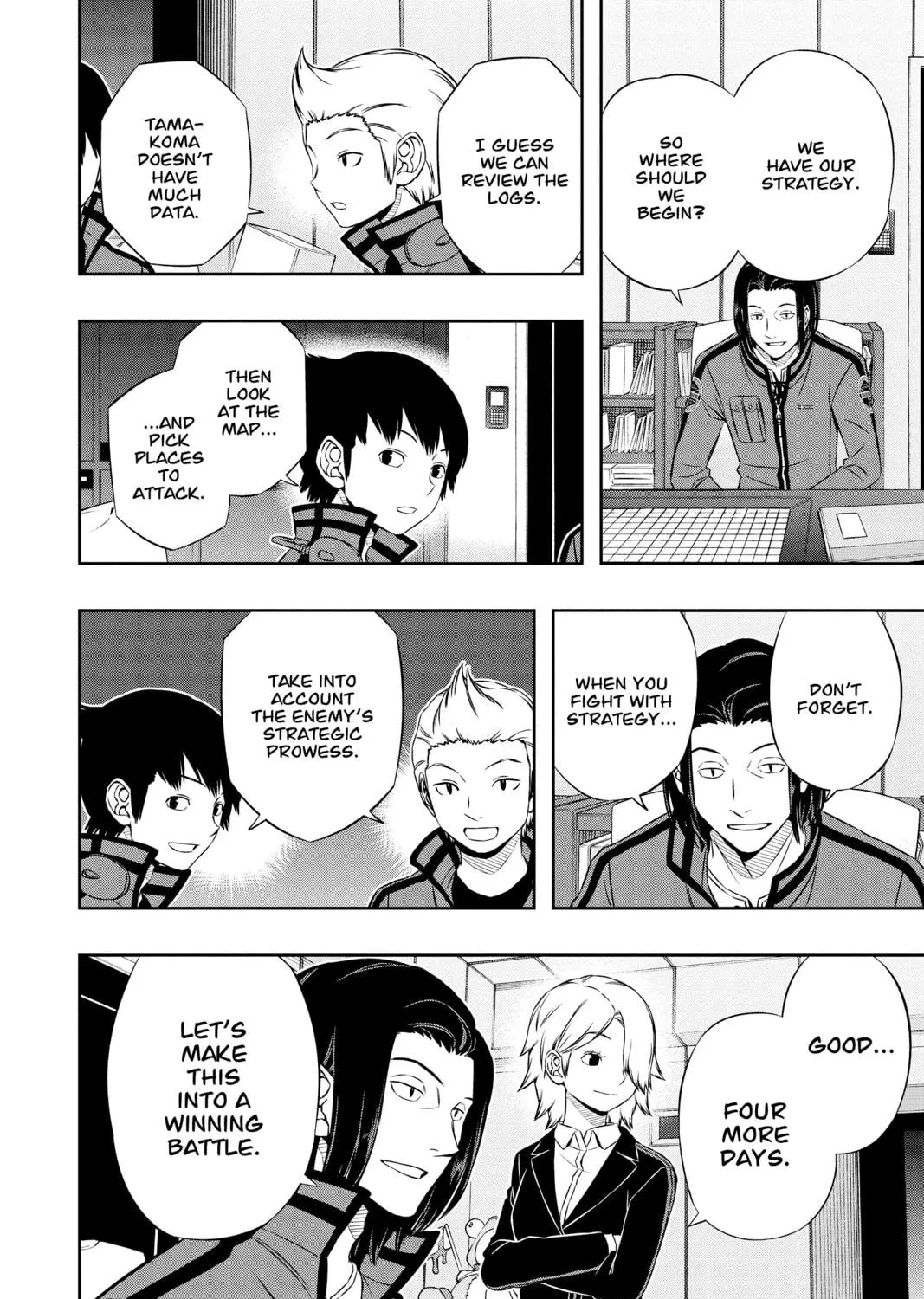 Read World Trigger chapter 110 image 22 on Lezhin