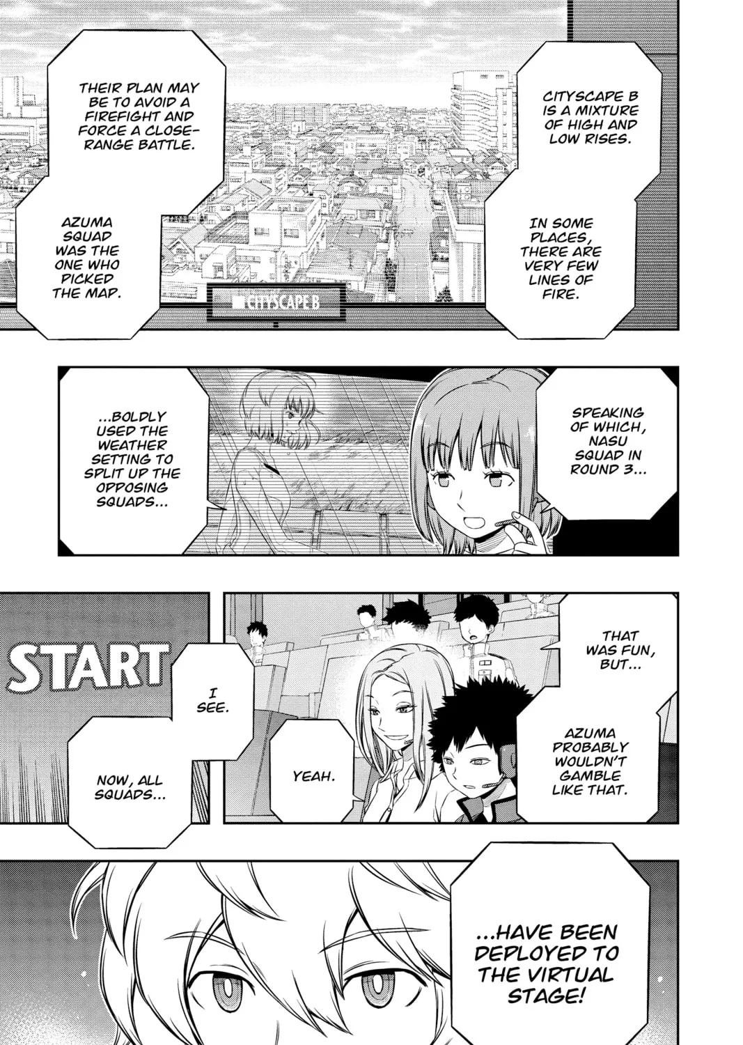 Read World Trigger chapter 110 image 32 on Lezhin