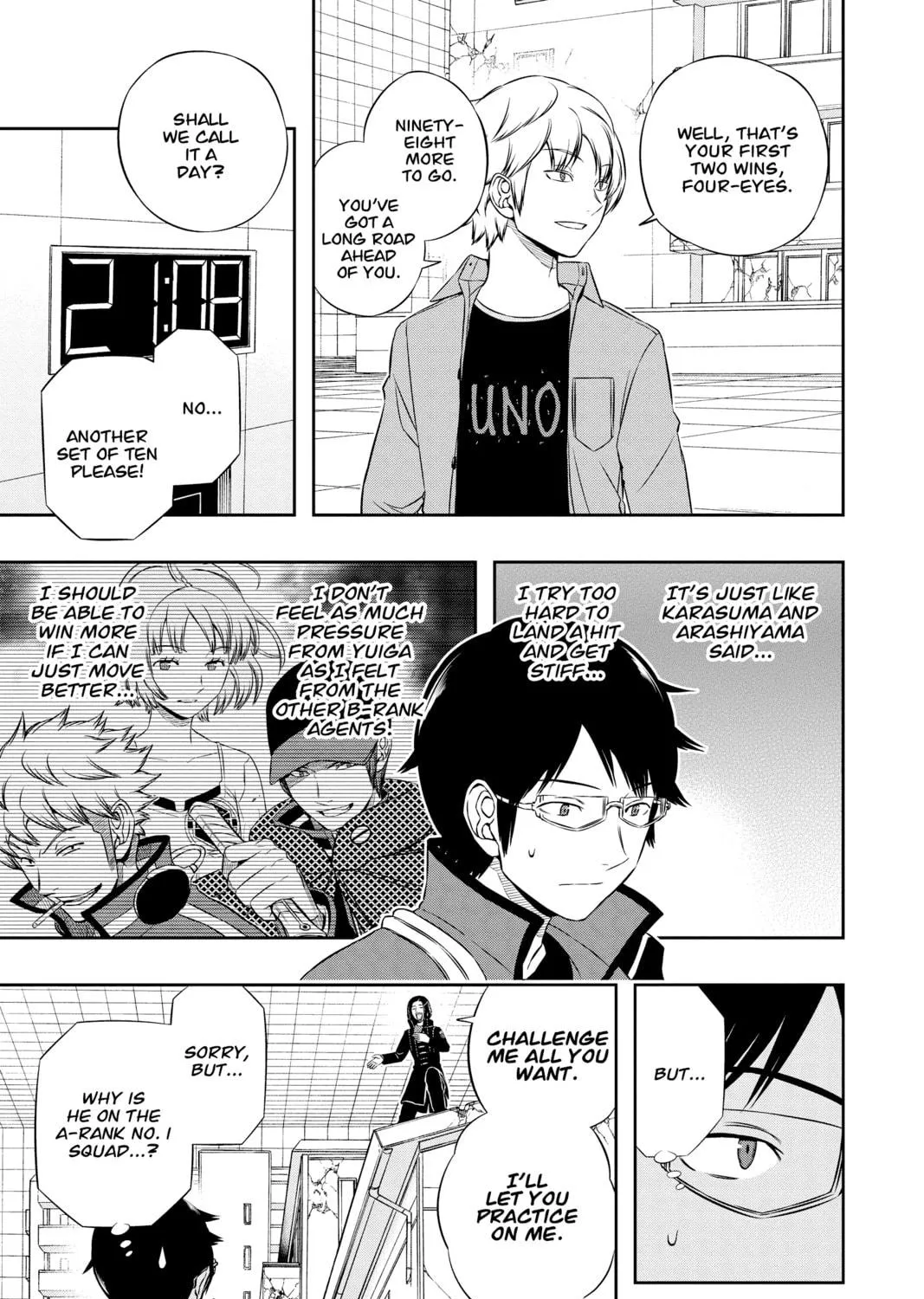 Read World Trigger chapter 110 image 4 on Lezhin