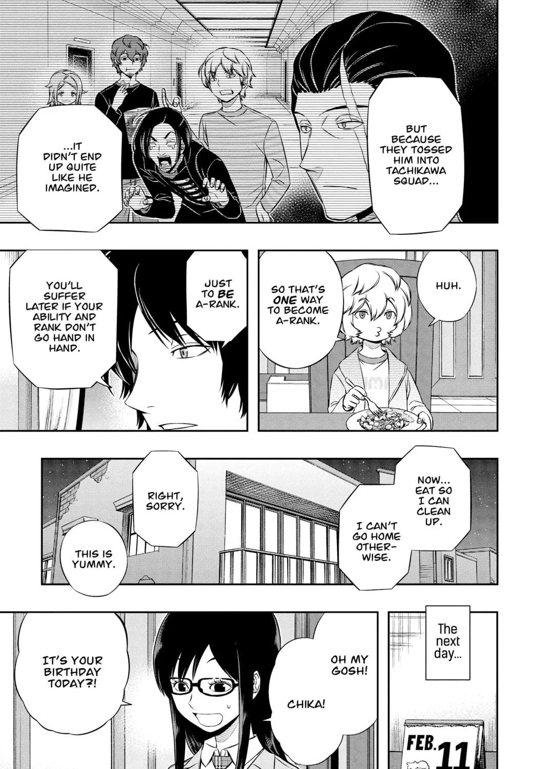 Read World Trigger chapter 110 image 8 on Lezhin
