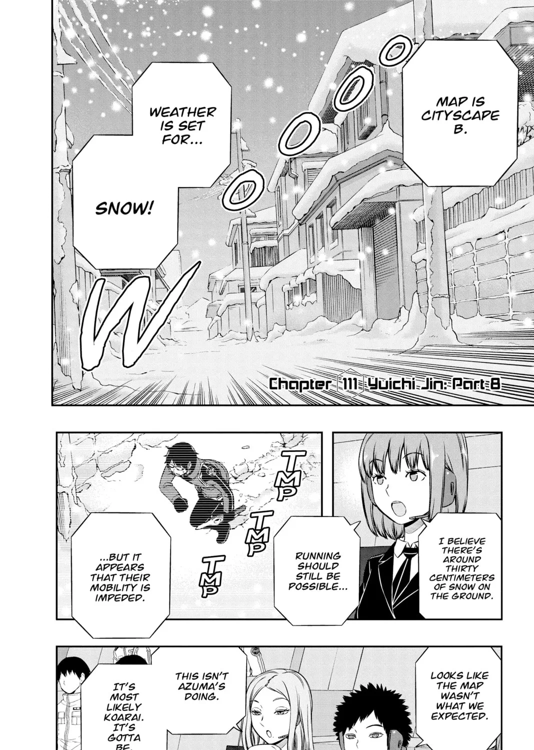 Read World Trigger chapter 111 image 2 on Lezhin