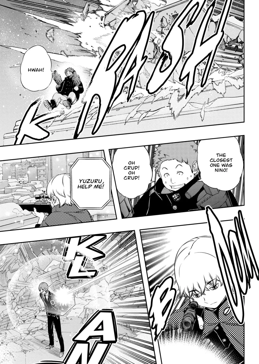 Read World Trigger chapter 111 image 20 on Lezhin